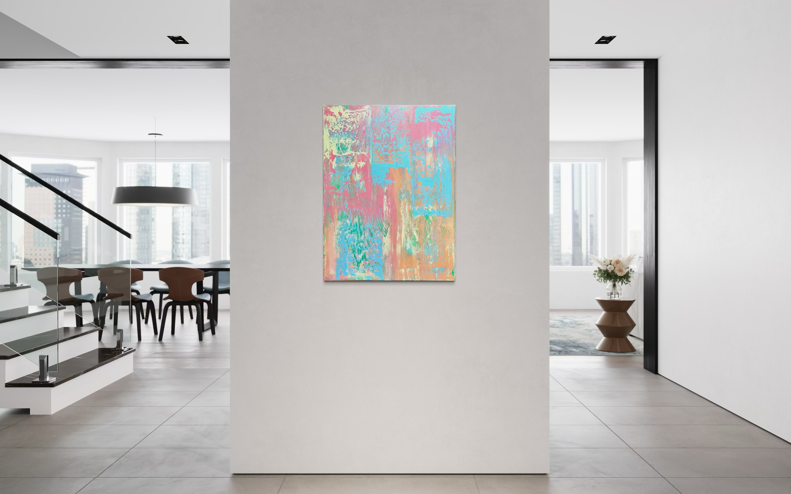 Harmony of Colors – Abstrakte Acrylmalerei | Manuela Eschbaum