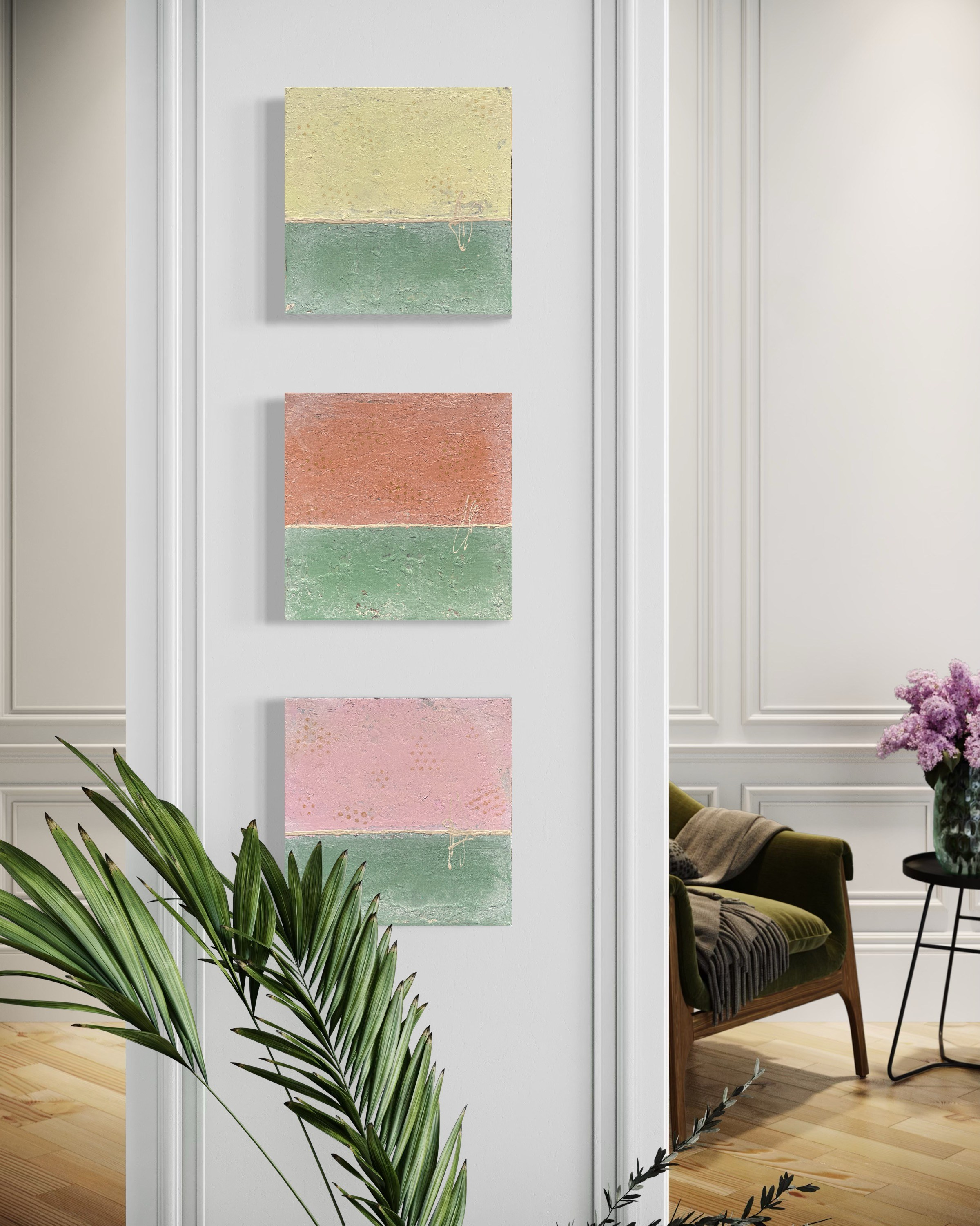 Retro Serie – Abstrakte Acrylmalerei | Manuela Eschbaum