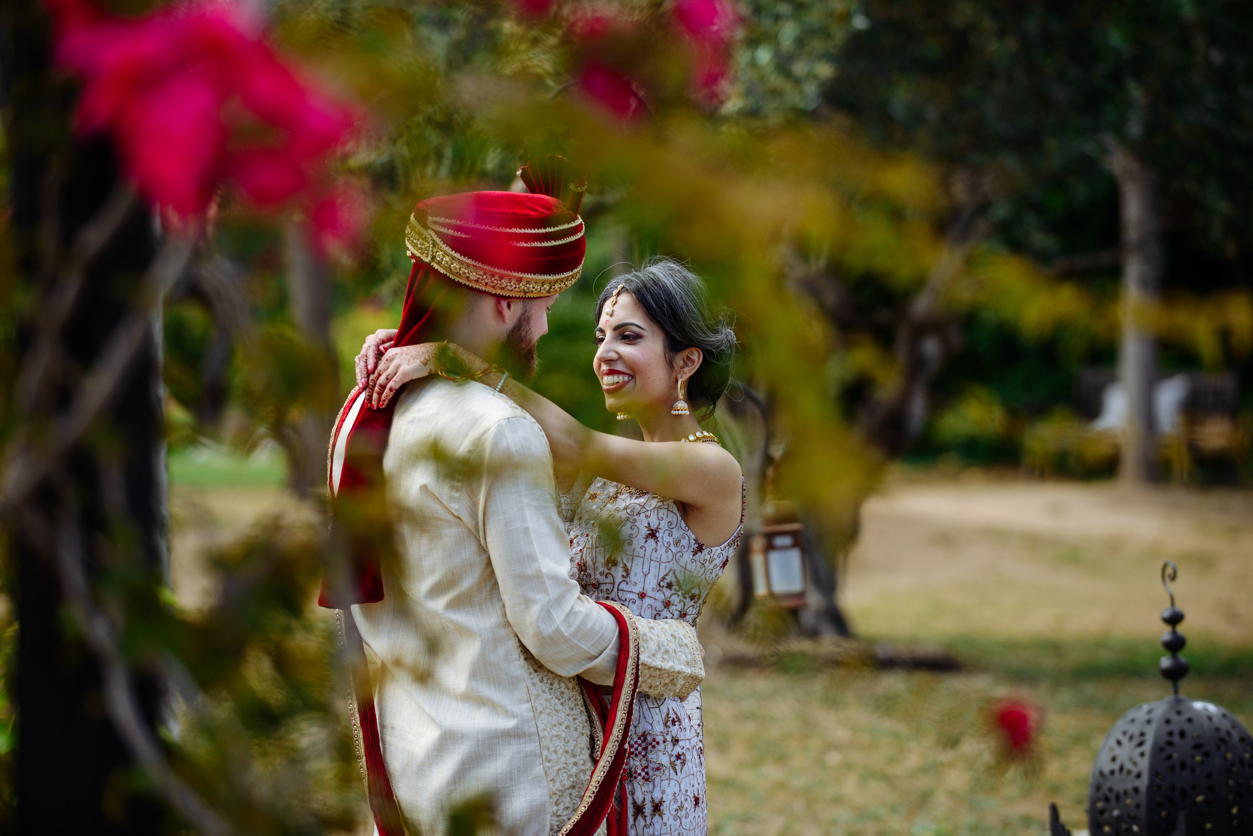 Elegancia Oriental. La Magia de una Boda India en La Gran Villa Rosa. Фотограф Екатерина Гасанова — фотосессии в Барселоне