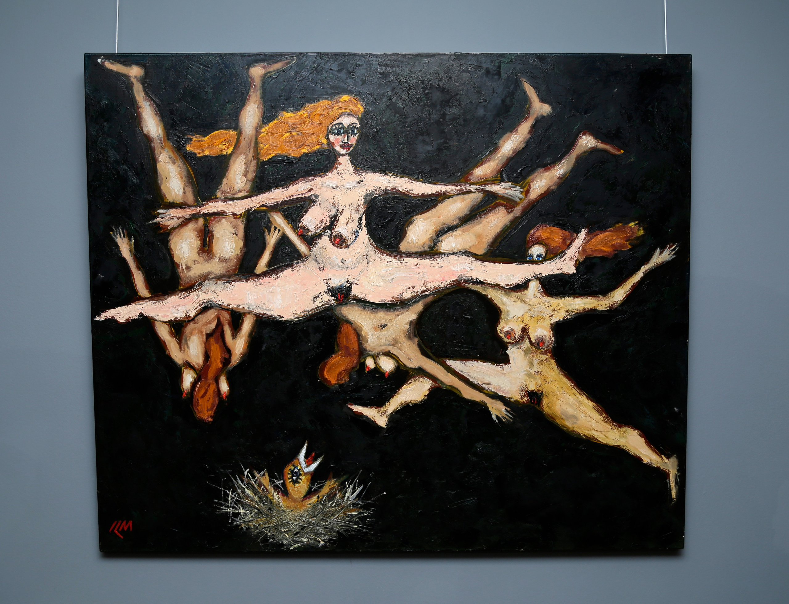 Photo report of “Interpretation” solo exhibition of Kamran Mammadov. KAMRAN MAMMADOV ART