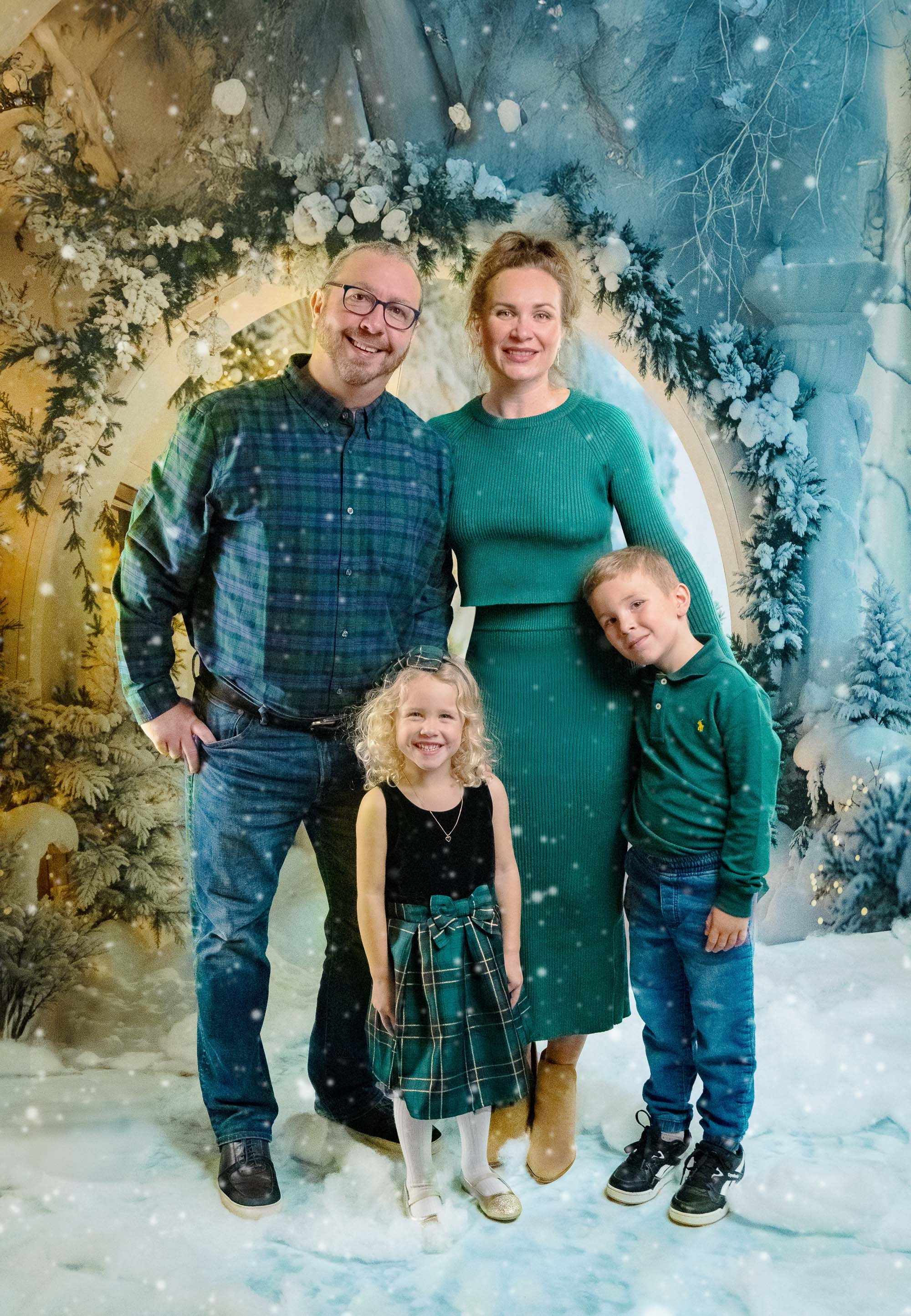 Christmas photoshoots in Houston. Photographer Irina Kozhemyakina. Houston