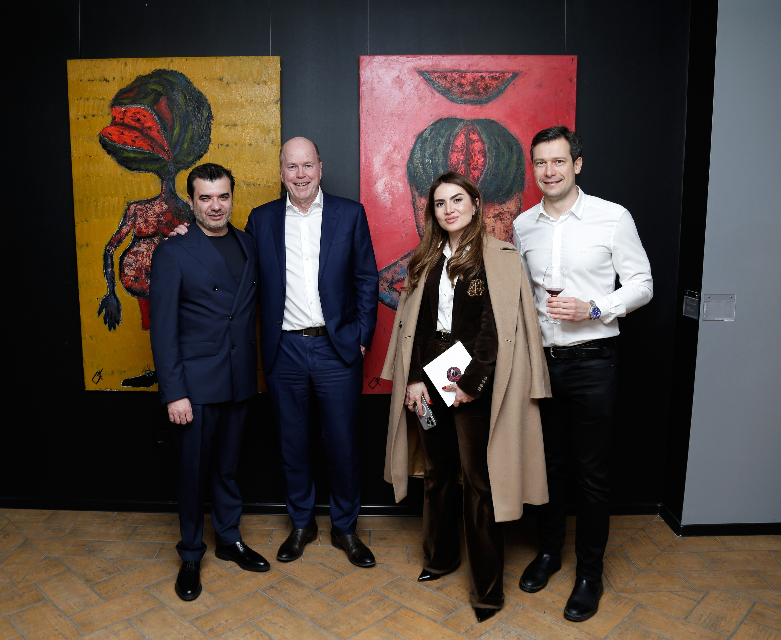 Photo report of “Interpretation” solo exhibition of Kamran Mammadov. KAMRAN MAMMADOV ART