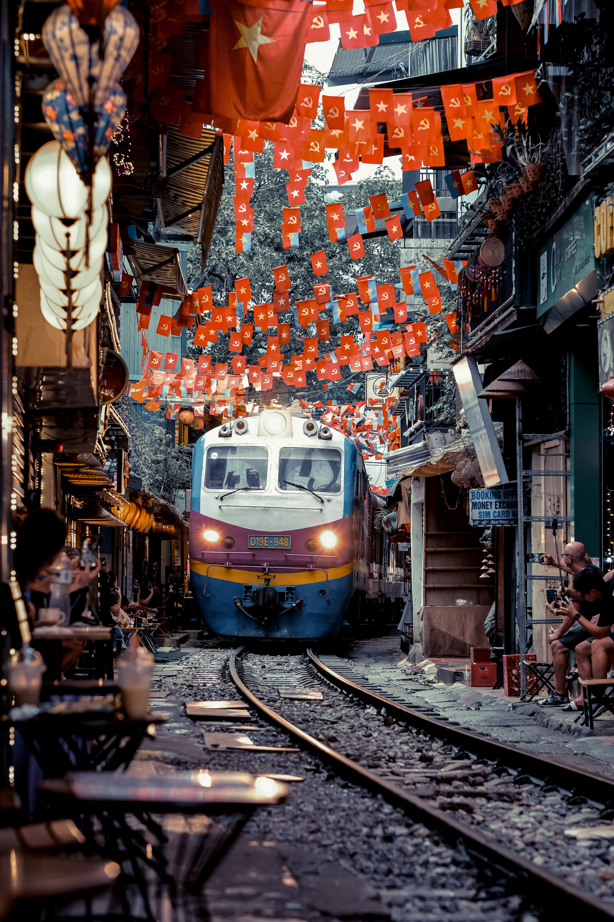 "Train Through Hanoi Charm" Hanoi, Vietnam 🇻🇳