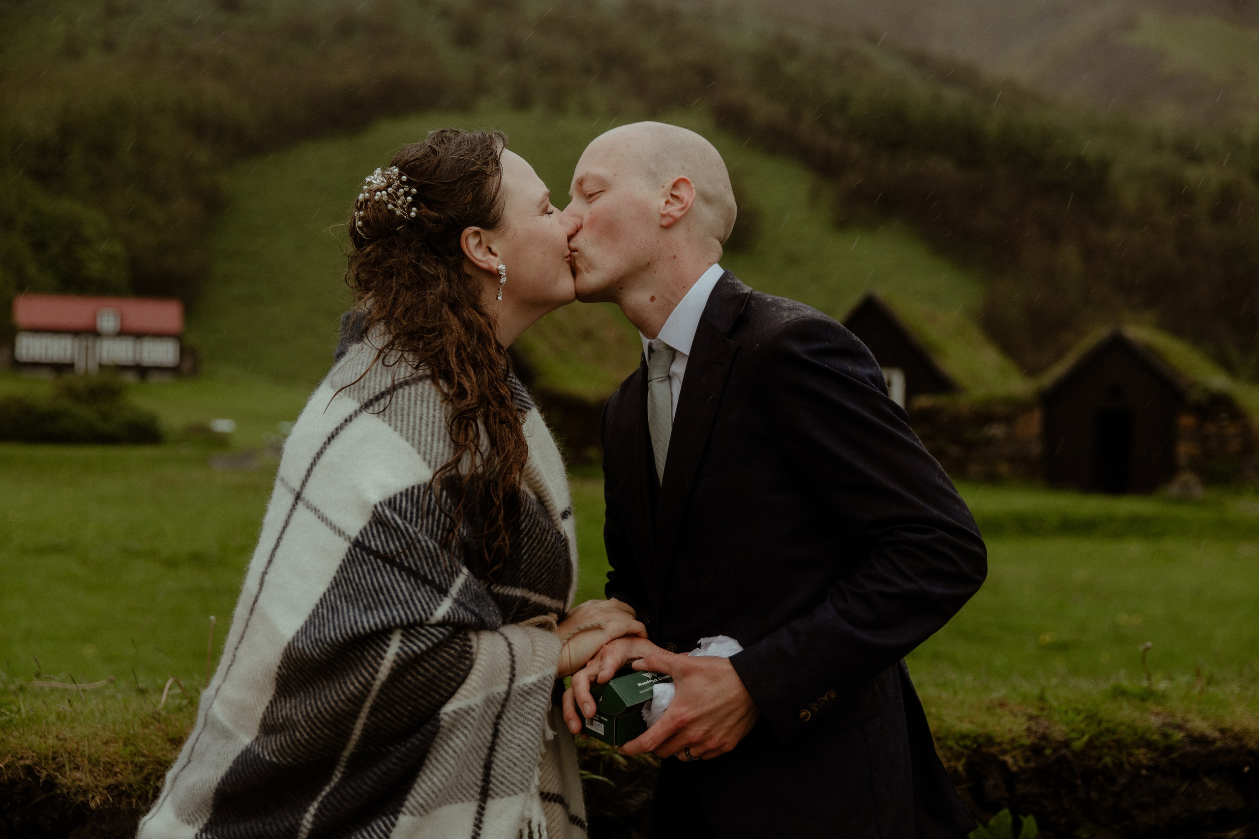 Iceland Elopement at Black Sand Beach. Iceland elopement photographer & videographer
