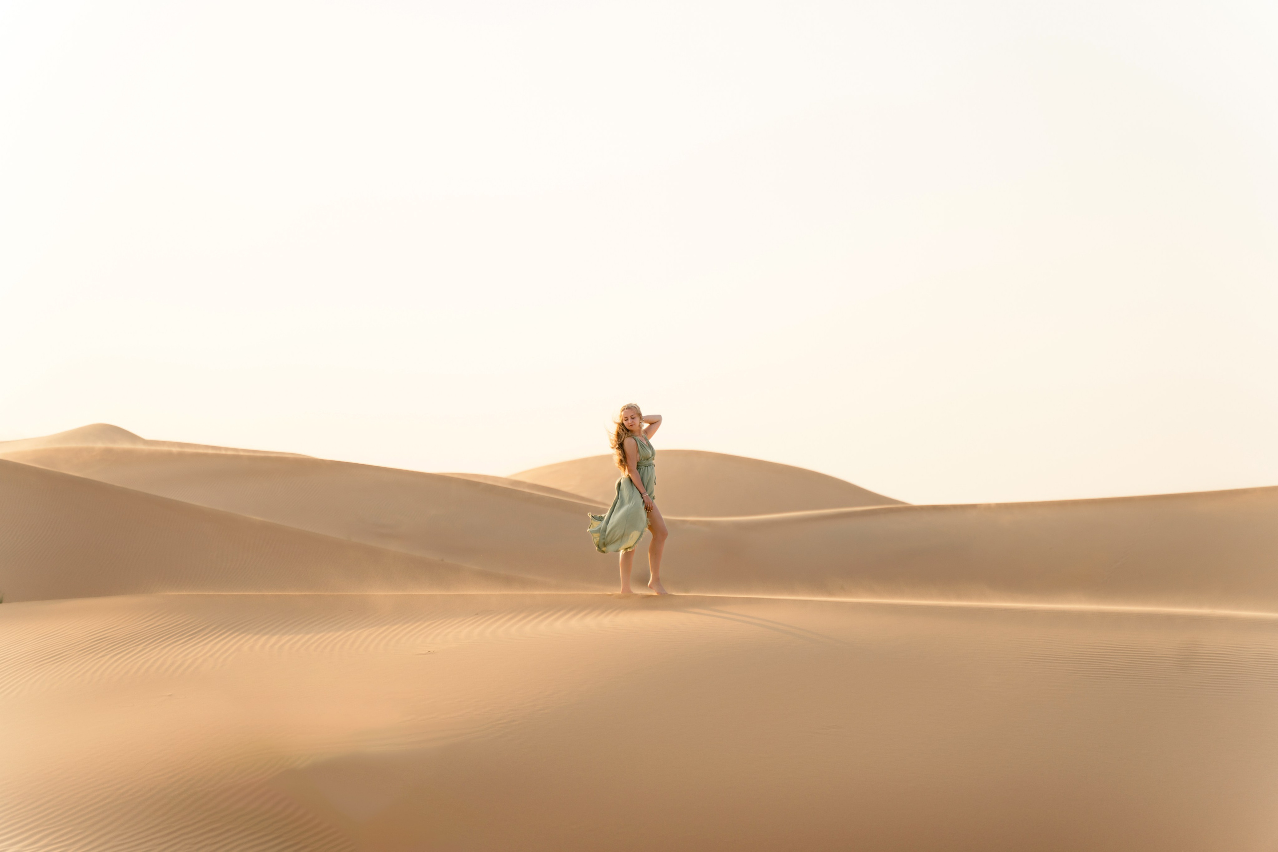 Пустыня в Абу Даби. Фотограф в Абу Даби Марина