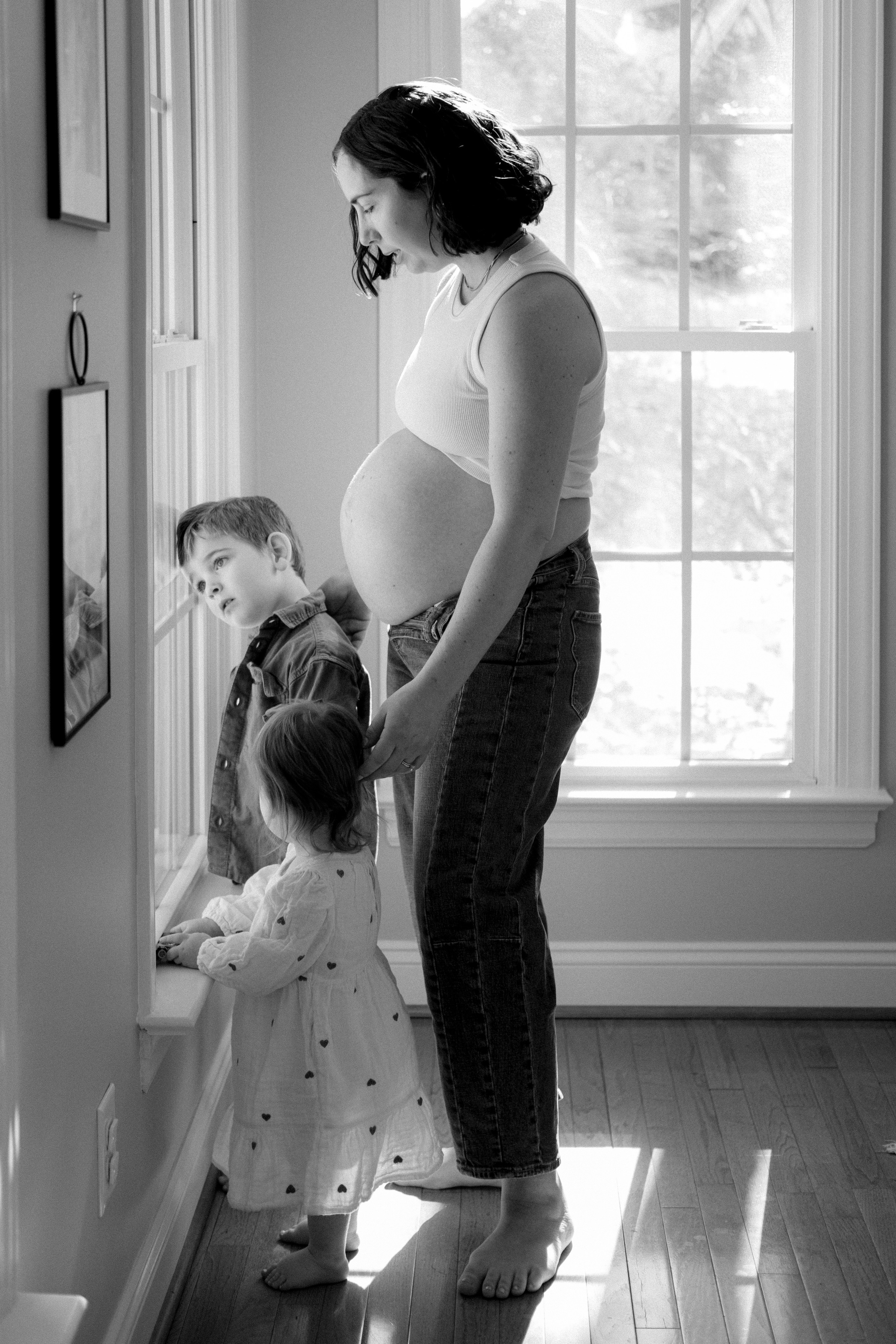 Richmond, VA Maternity Photographer | Editorial & Documentary Portraits. Family Photographer Richmond VA | Anna Dobrovolskaia