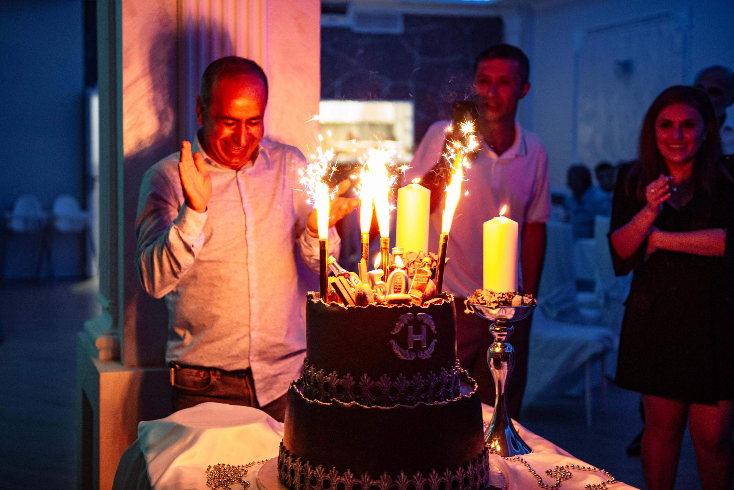 Hakob 50 años cumpleaños. Фотограф Екатерина Гасанова — фотосессии в Барселоне