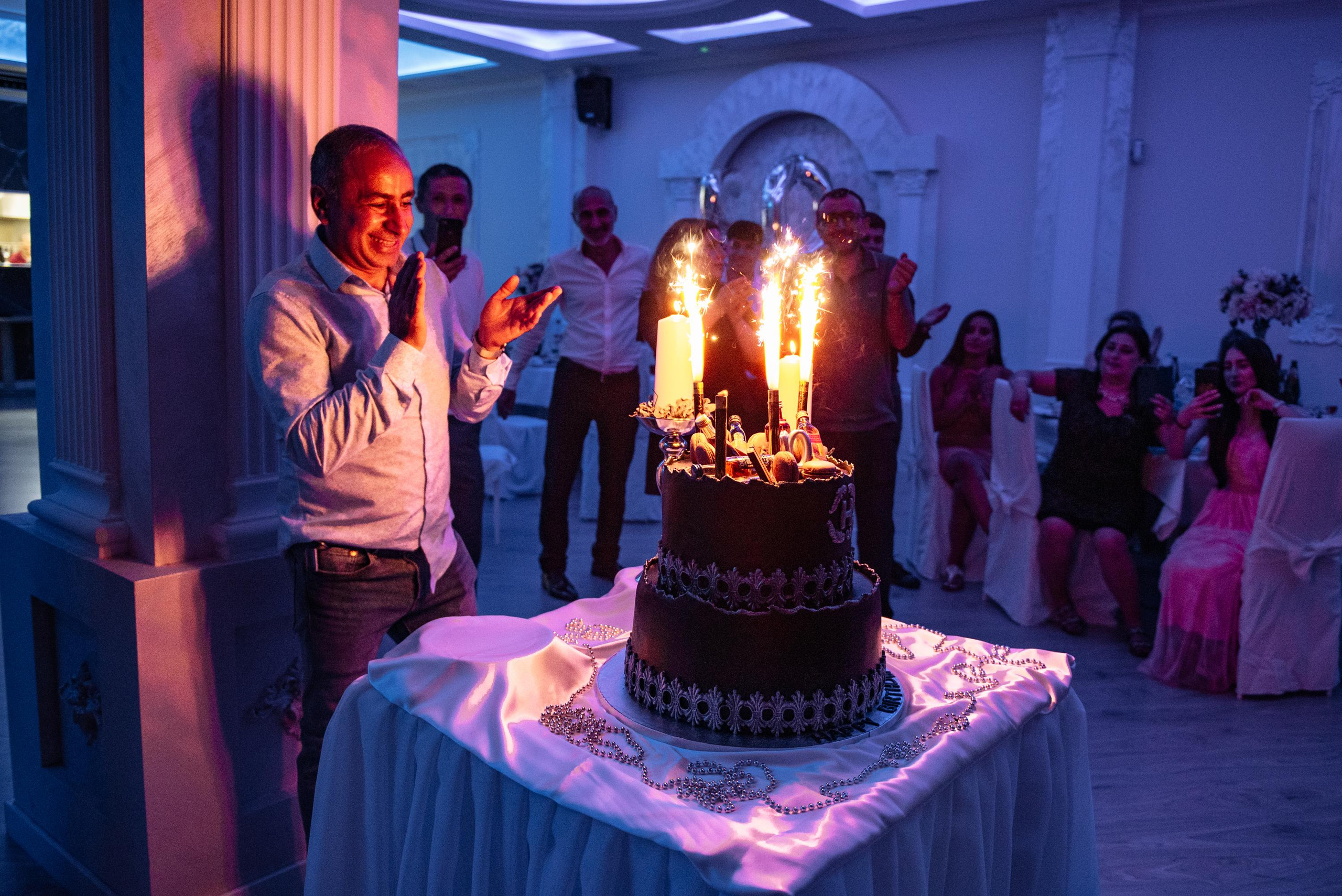 Hakob 50 años cumpleaños. Фотограф Екатерина Гасанова — фотосессии в Барселоне