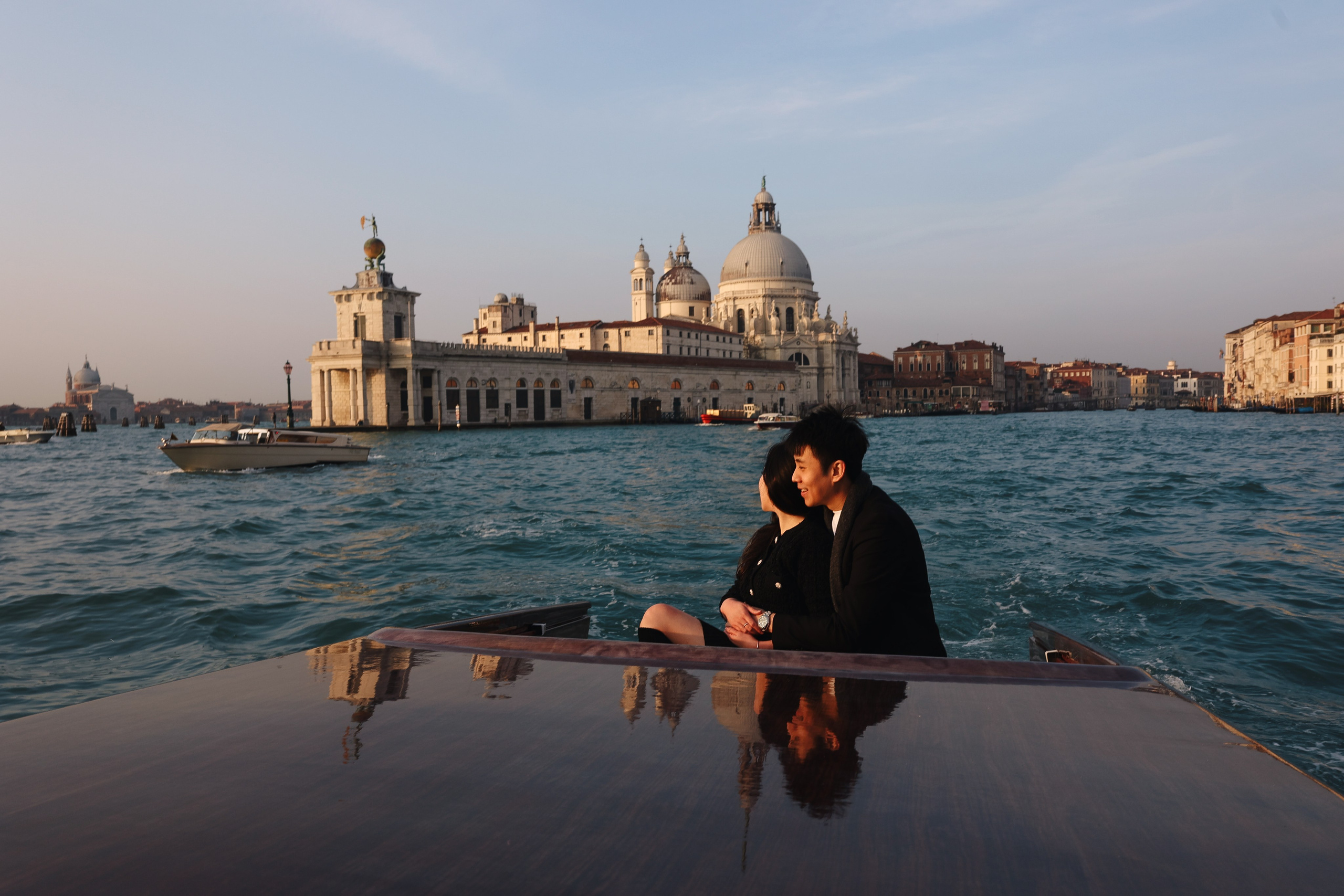 Venice Water Taxi Tour. Photographer in Venice, Viktoria Antonova