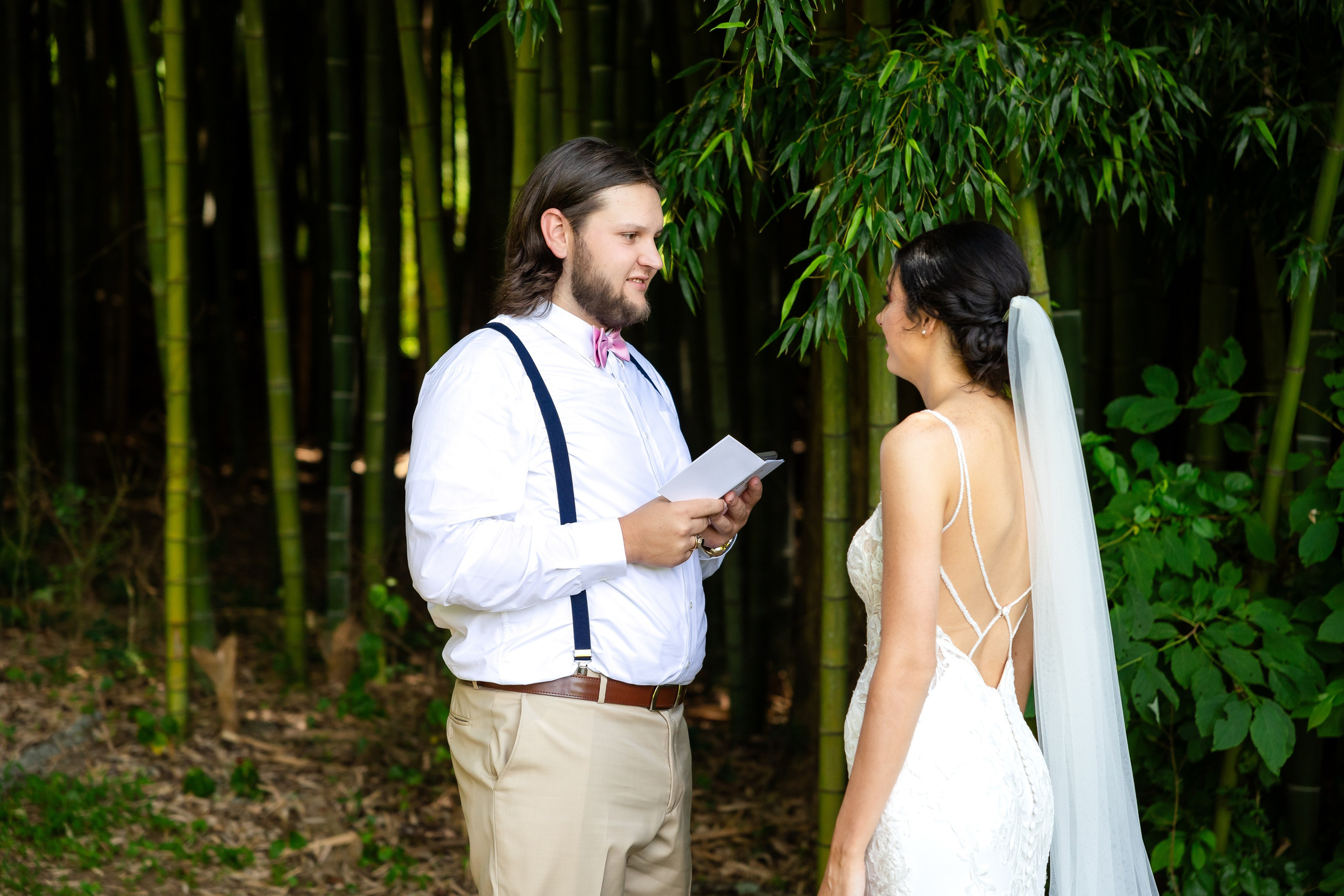 Jacob and Emma: A Wedding at Deerwoode Reserve, Brevard North Carolina. Wedding and portrait photography in Greenville SC