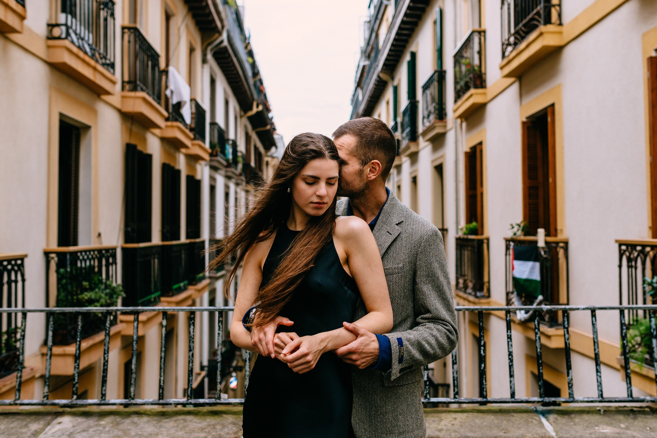 Proposal photographer in San Sebastian. Photographer in Bilbao Irina Makou