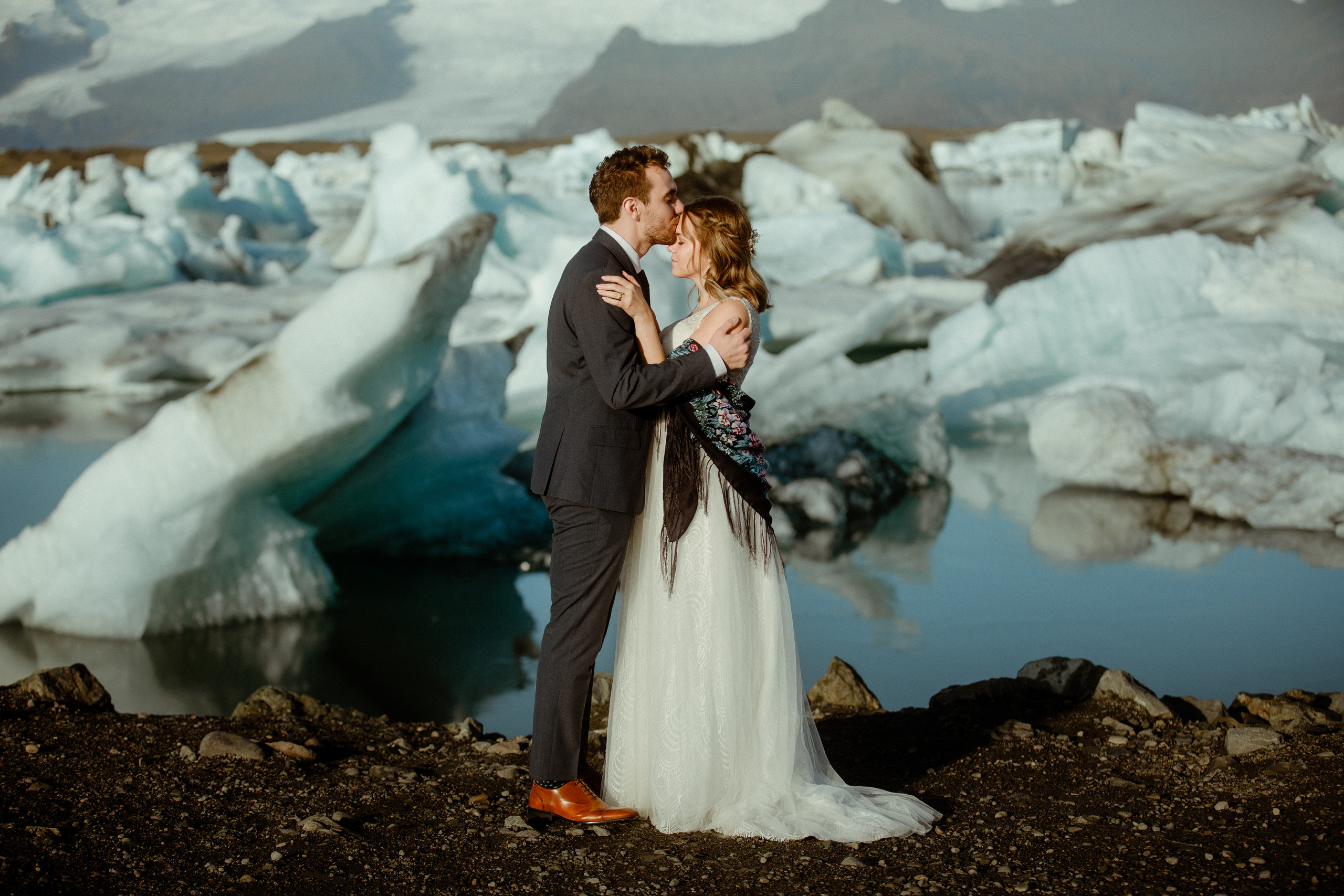 Vestrahorn Mountain Elopement Story. Iceland elopement photographer & videographer