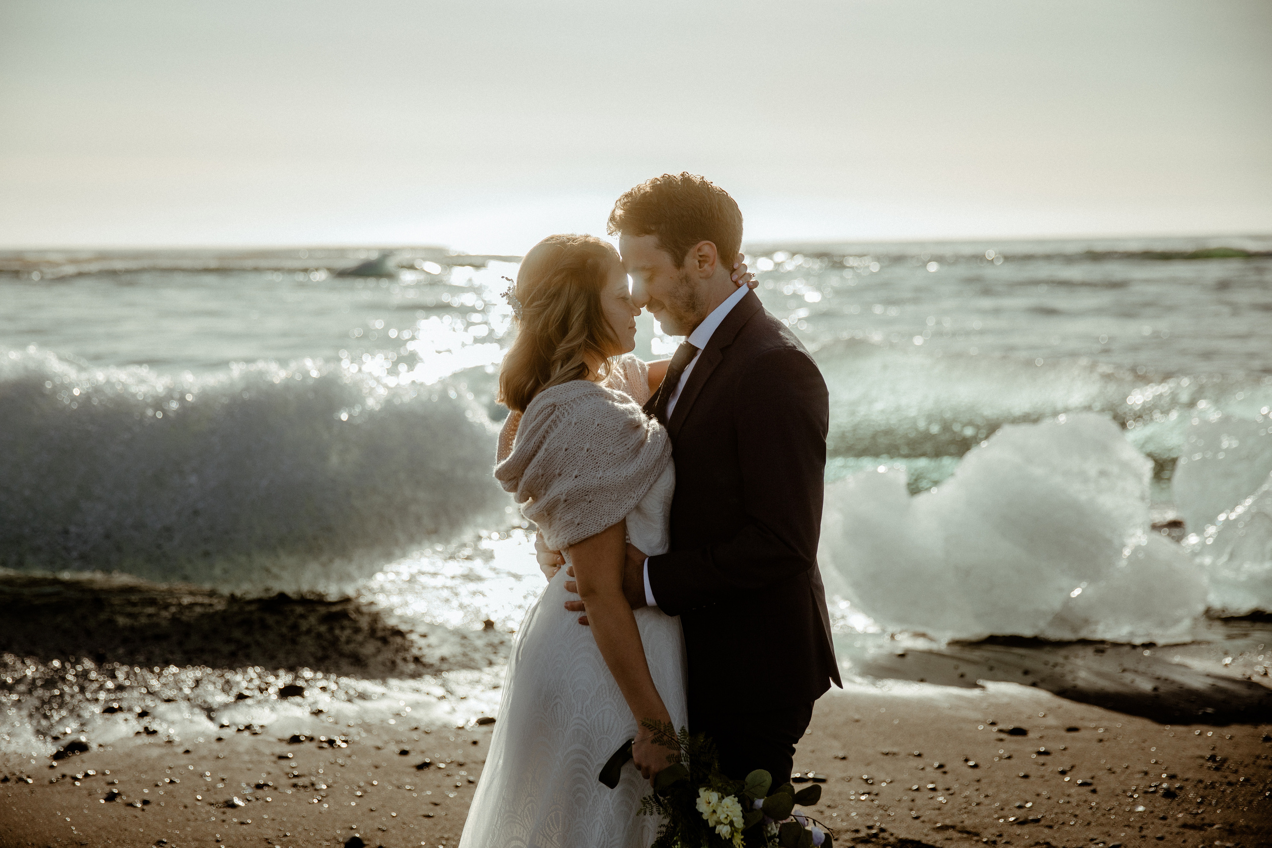 Vestrahorn Mountain Elopement Story. Iceland elopement photographer & videographer