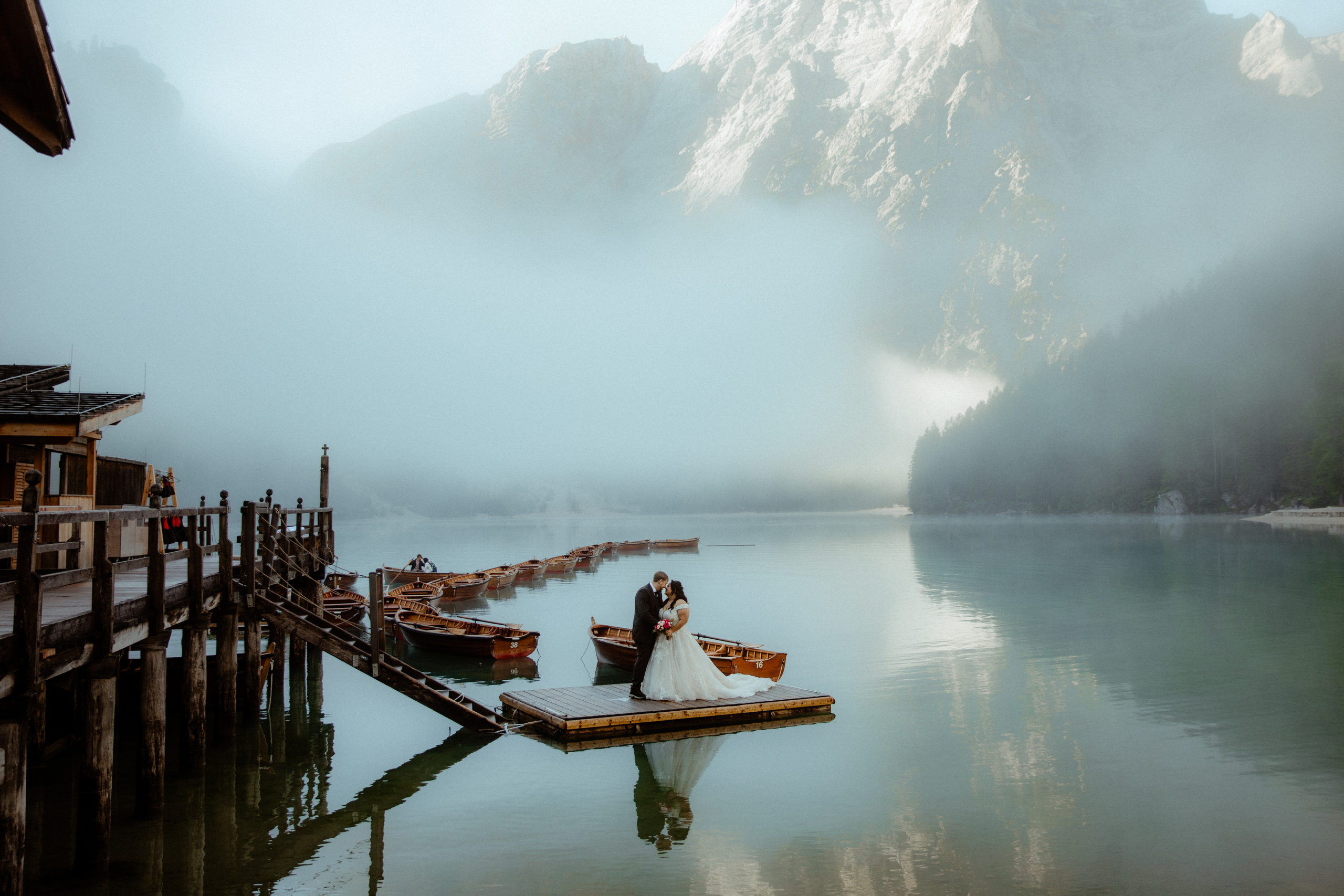 Elopement In the Heart Of Dolomites. Iceland elopement photographer & videographer