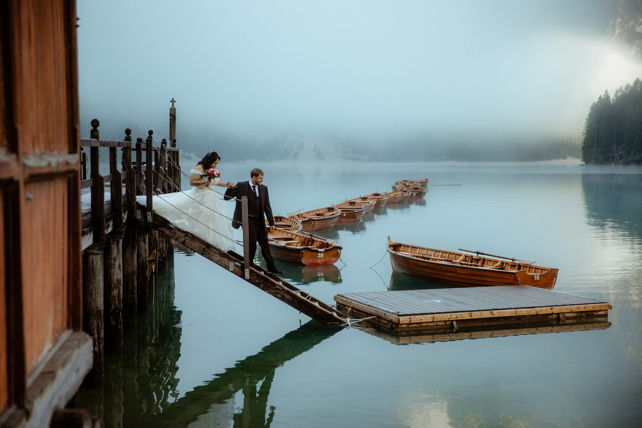 Elopement In the Heart Of Dolomites. Iceland elopement photographer & videographer