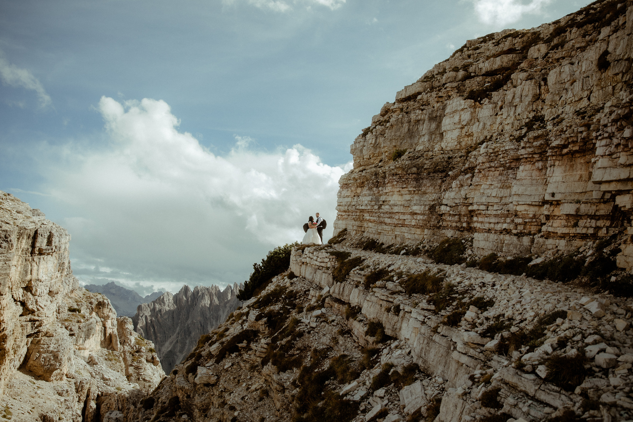 Elopement In the Heart Of Dolomites. Iceland elopement photographer & videographer