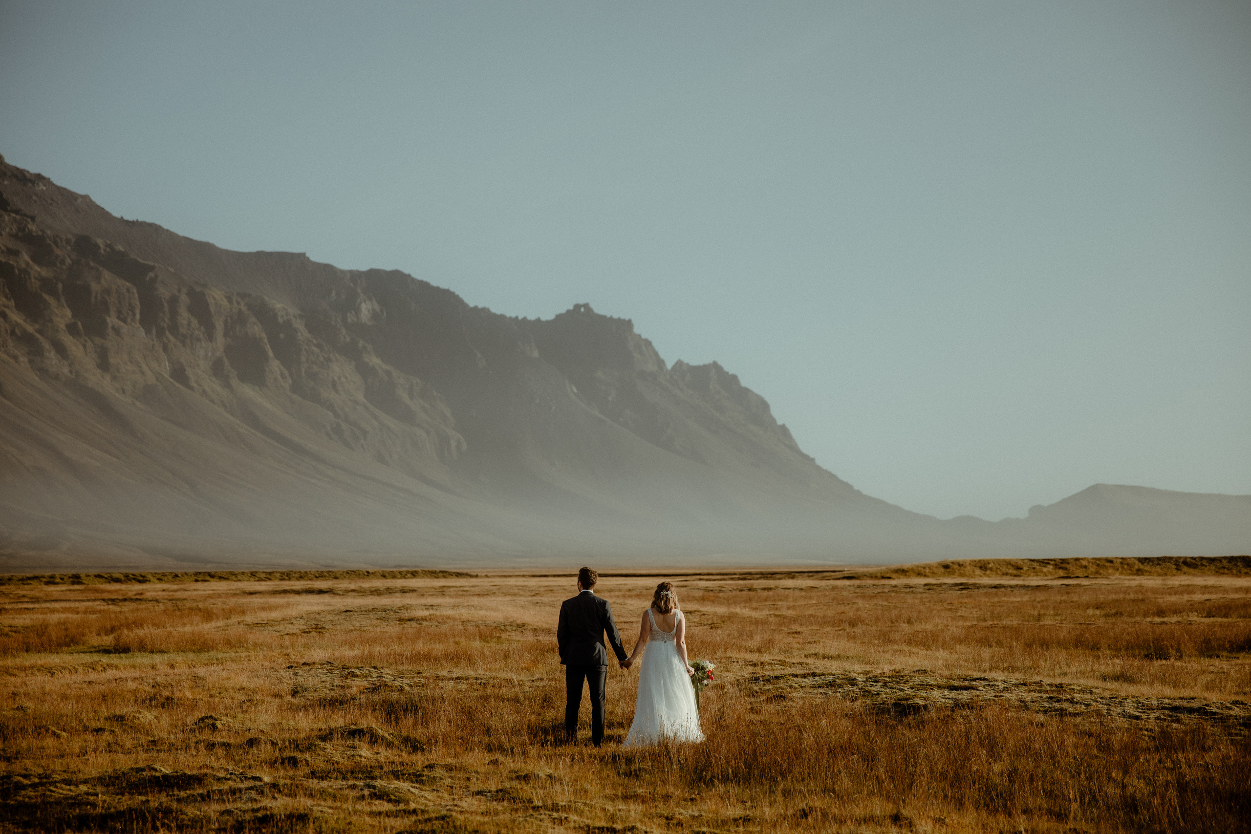 Vestrahorn Mountain Elopement Story. Iceland elopement photographer & videographer