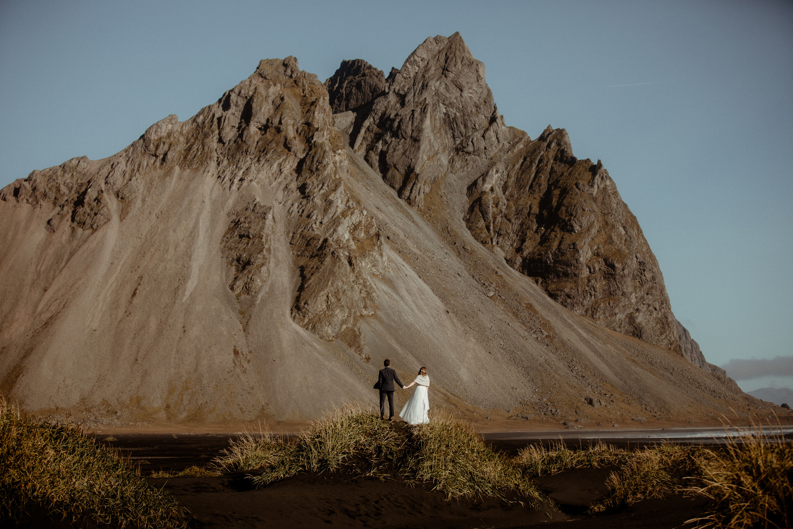 Vestrahorn Mountain Elopement Story. Iceland elopement photographer & videographer