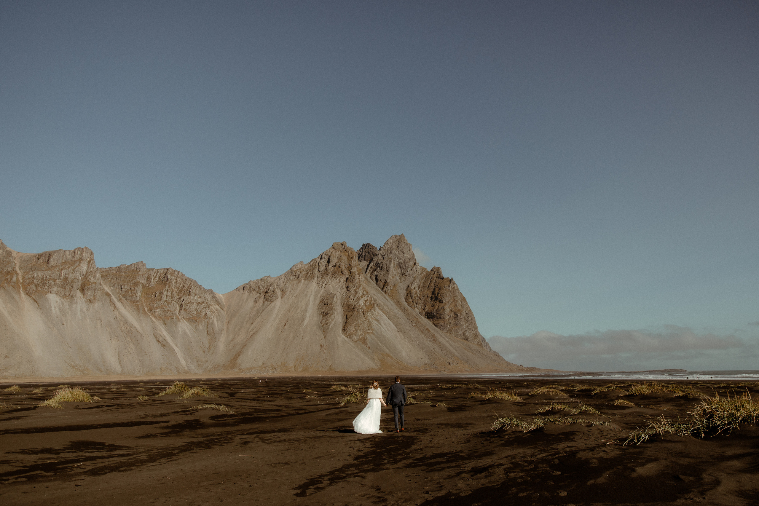 Vestrahorn Mountain Elopement Story. Iceland elopement photographer & videographer