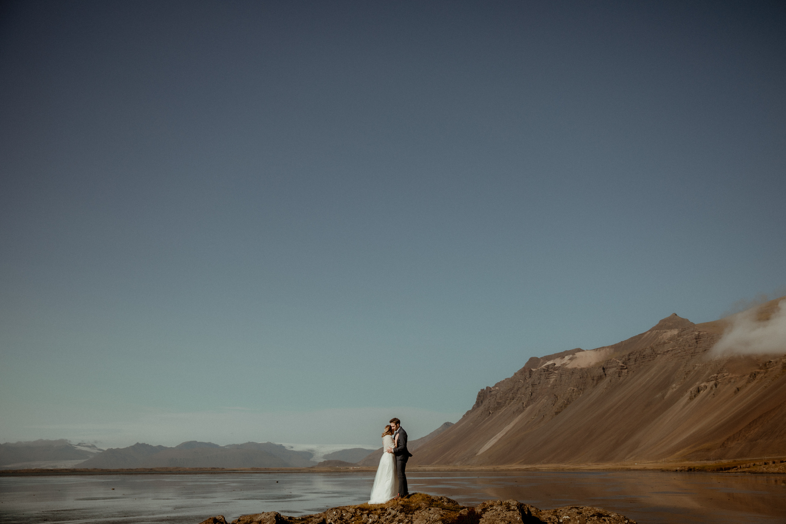 Vestrahorn Mountain Elopement Story. Iceland elopement photographer & videographer