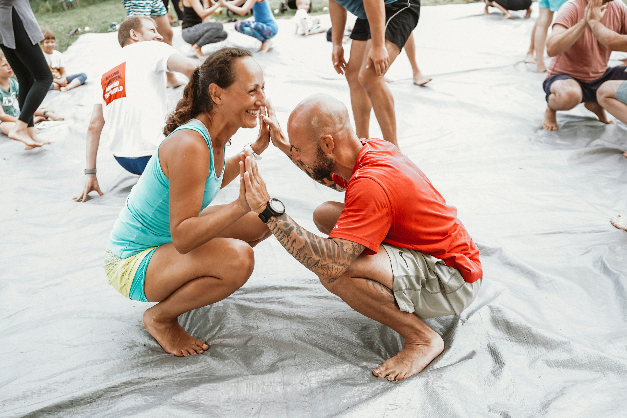 Взрослая игровая контактная импровизация. Семейные лагеря в Европе с Ниной Янечковой и Ириной Зиновьевой