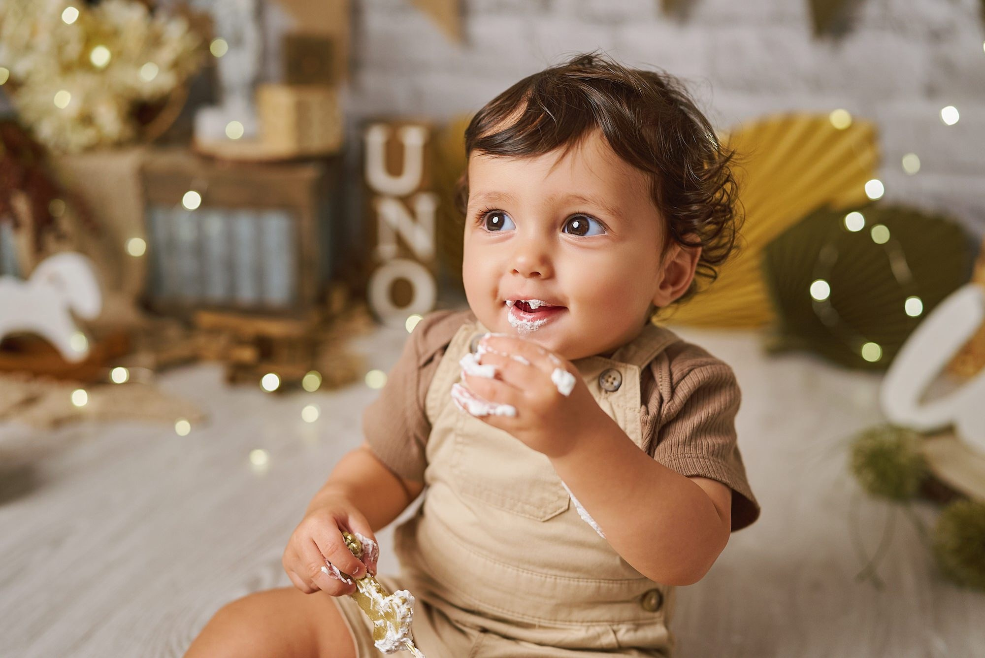 Sesión Smash Cake en Tenerife | Fotografía Primer Cumpleaños. Pasos de Sal | Fotógrafos de familia, embarazo y bebés en Tenerife