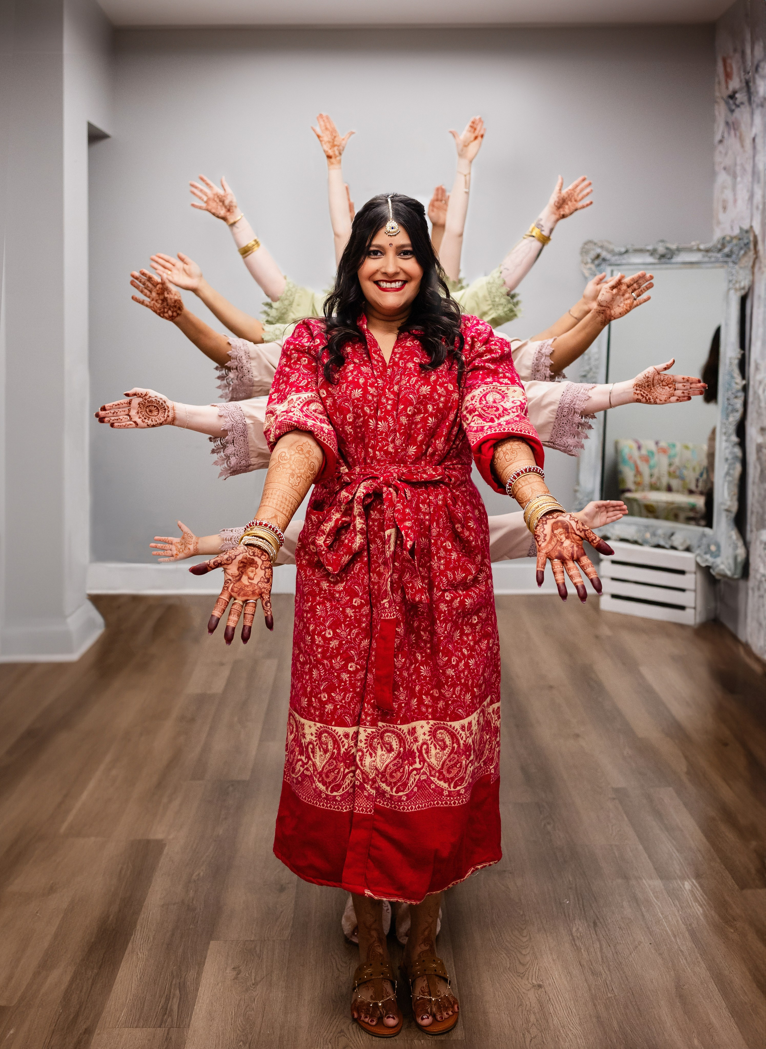 Daniel’s and Ruchi Fusion Wedding Celebration at The Venue At Rose Spring Farm. Wedding and portrait photography in Greenville SC