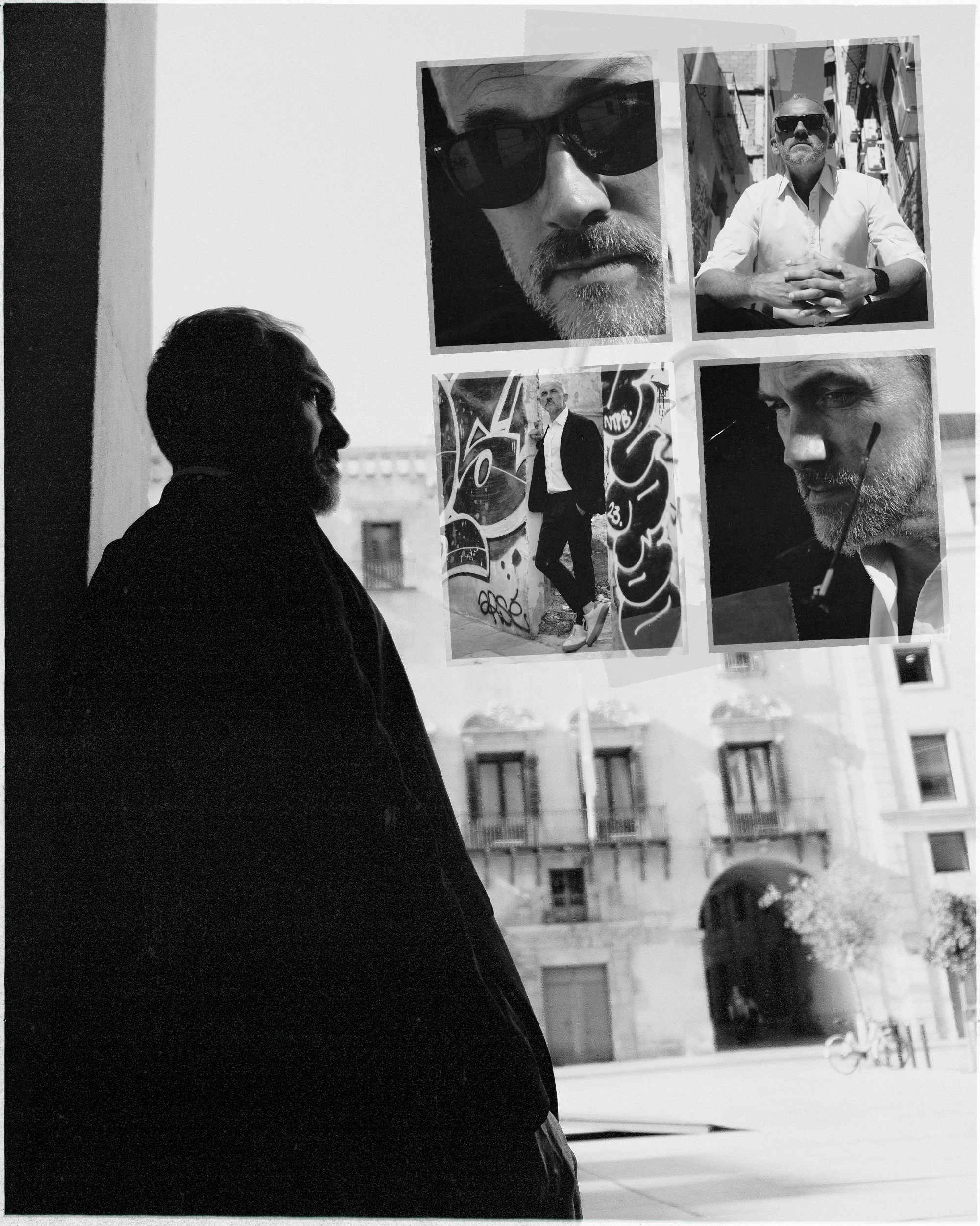 Портретная фотосессия музыканта Robert Skarsbakk в старом городе Аликанте для обложки альбома — Фотограф Андрей Луковников