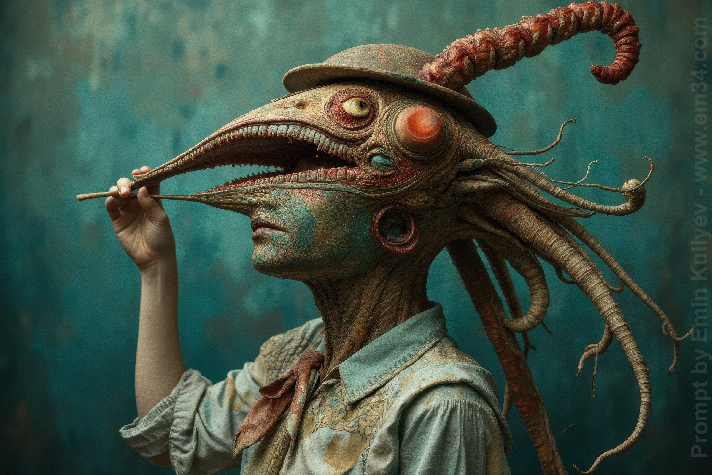 AI Meets Alice in Wonderland — Surreal Journey Through Mood, Imagination & Unseen Worlds with Artificial Intelligence Art. Emin Kuliyev — Award-Winning Wedding Photojournalist NYC & USA | Best Wedding Photographer Known for Candid, Timeless Moments