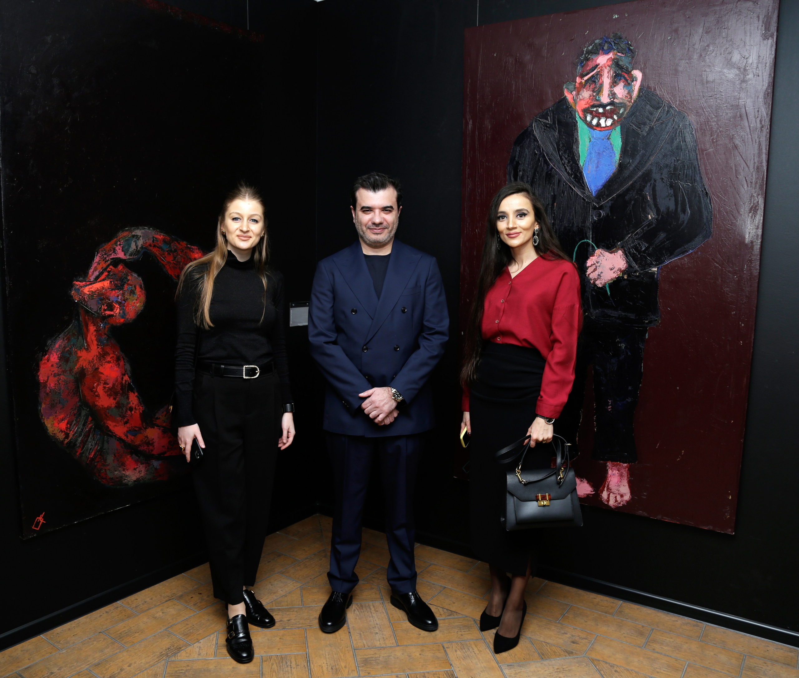 Photo report of “Interpretation” solo exhibition of Kamran Mammadov. KAMRAN MAMMADOV ART
