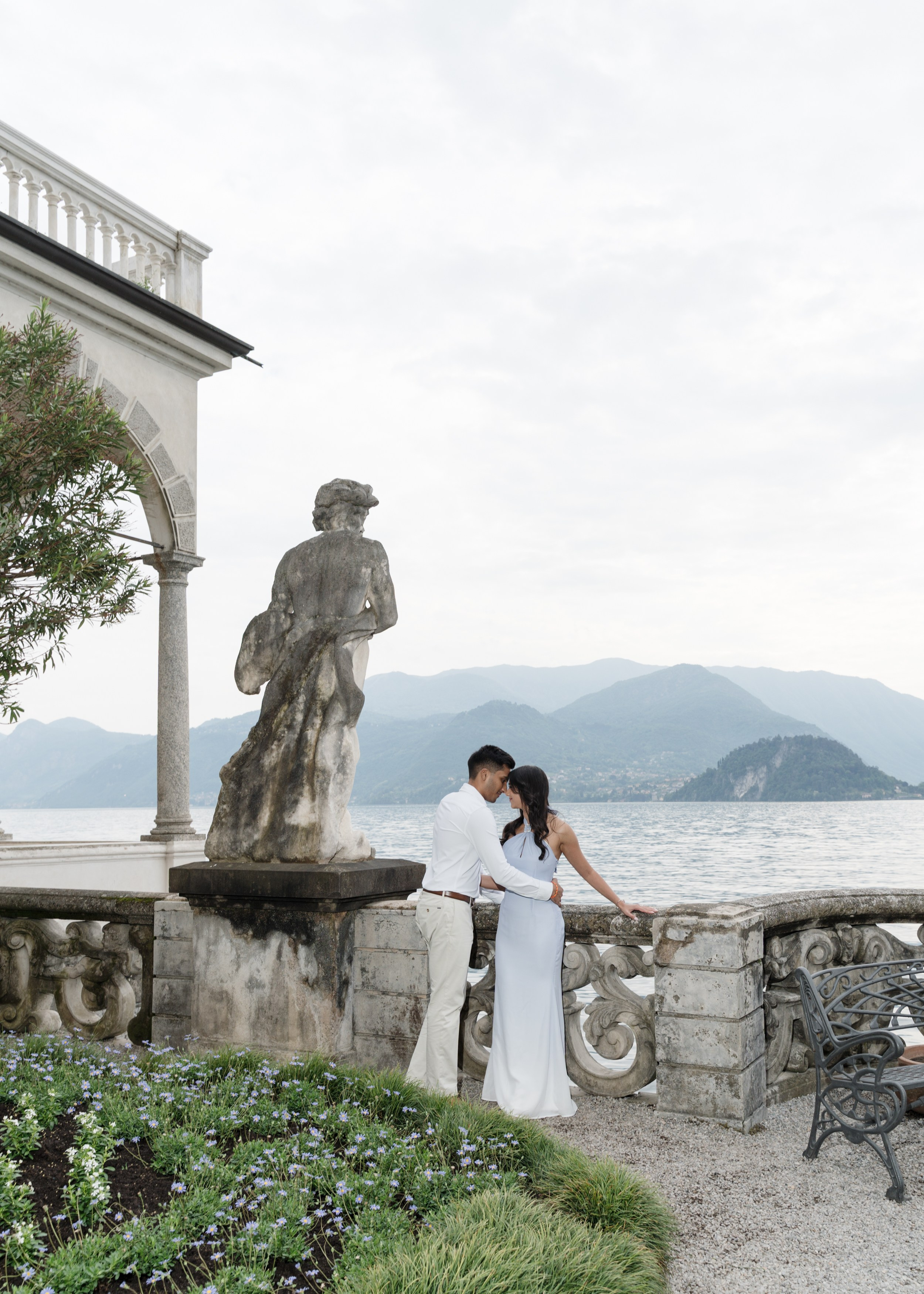 Villa Monastero Proposal Photographer | Lake Como Proposal Photography