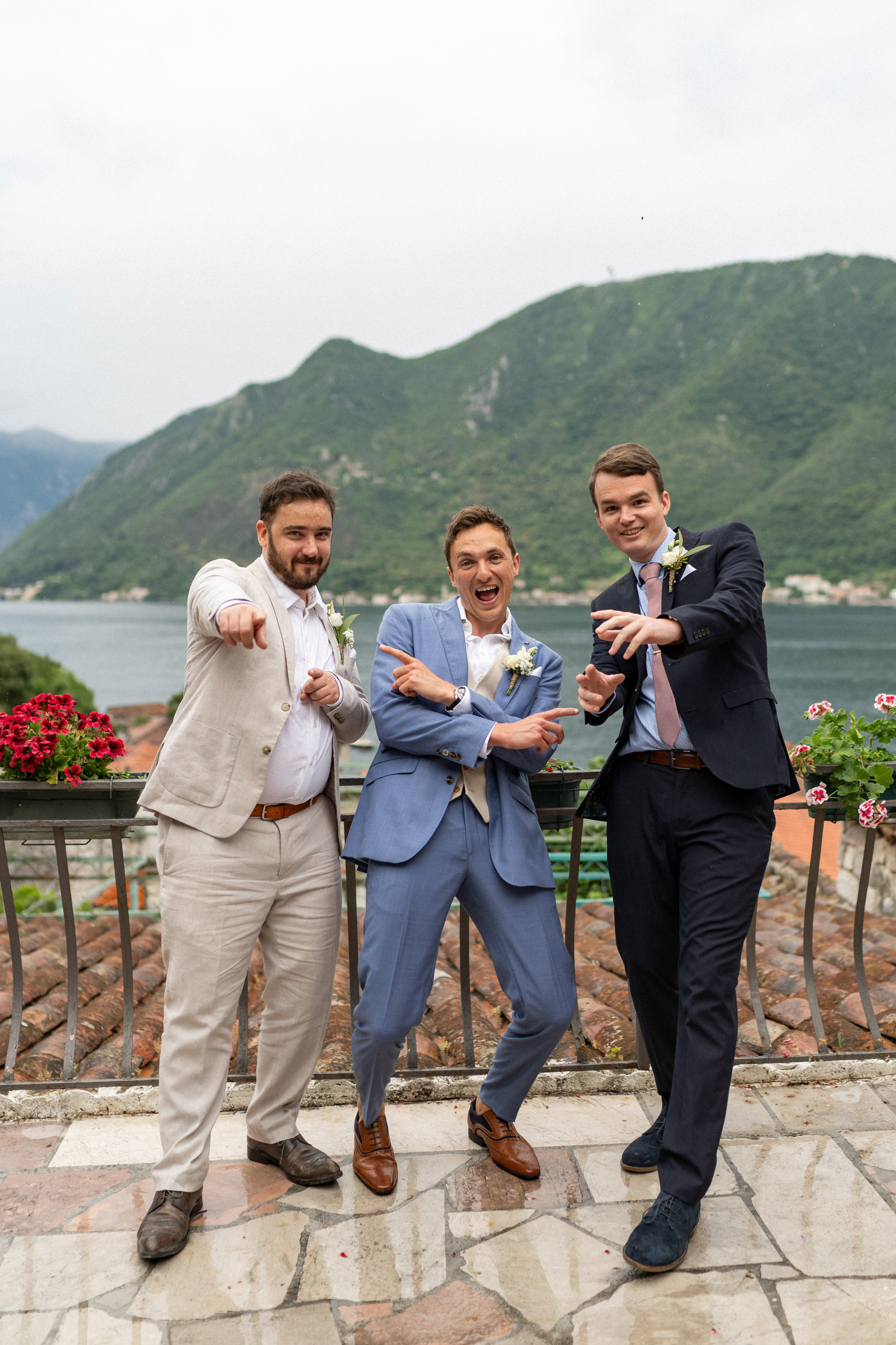 50 Tinten Regen - Bruiloft in Montenegro bij Bajova Kula