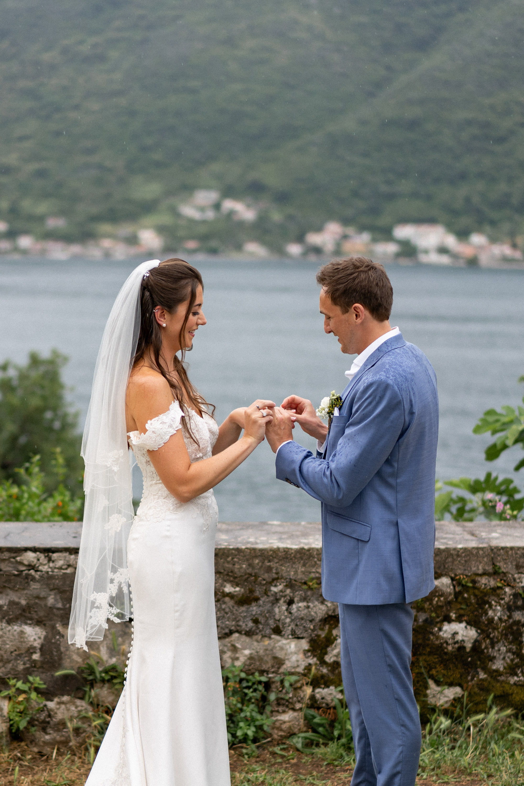 50 Tinten Regen - Bruiloft in Montenegro bij Bajova Kula