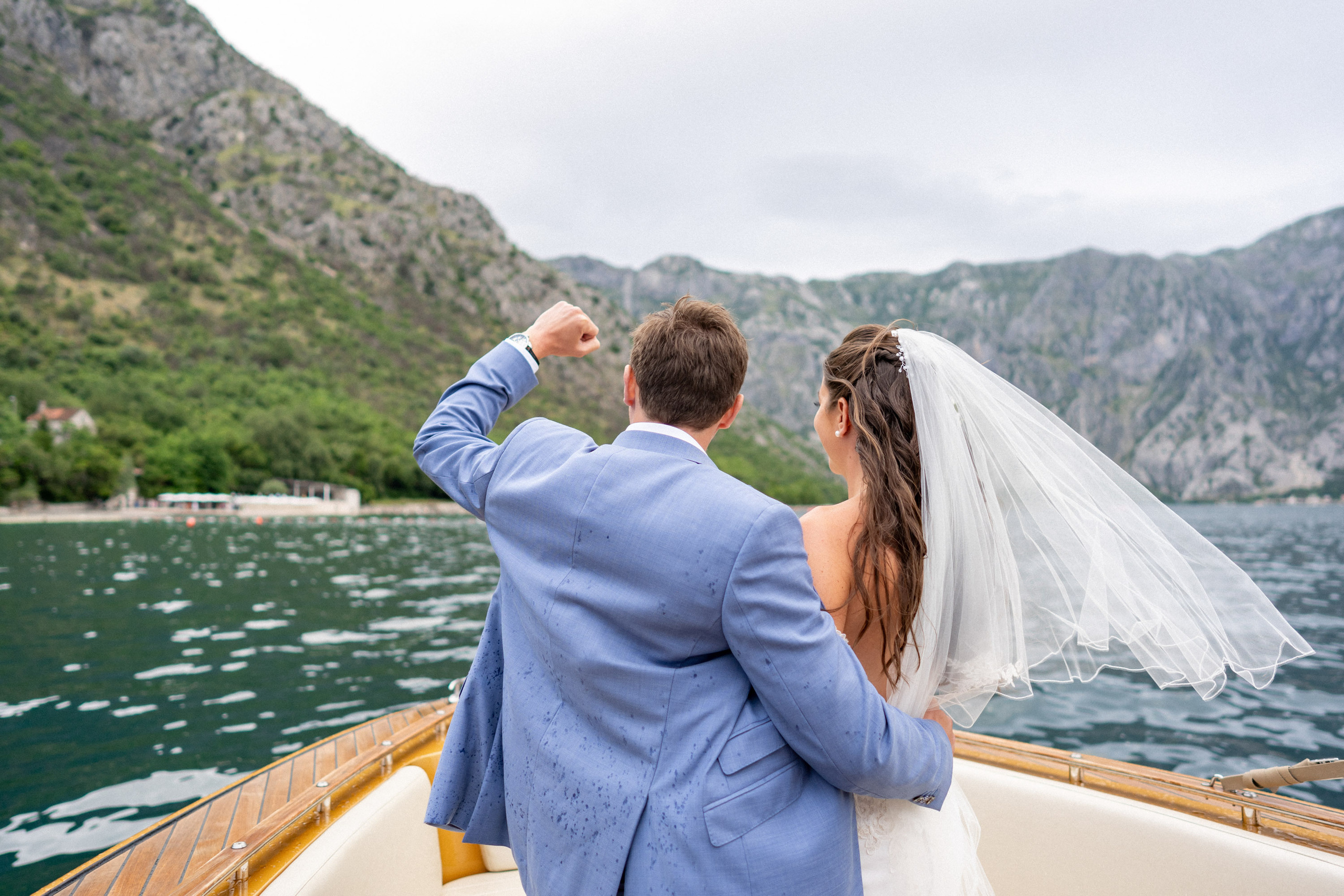 50 Tinten Regen - Bruiloft in Montenegro bij Bajova Kula