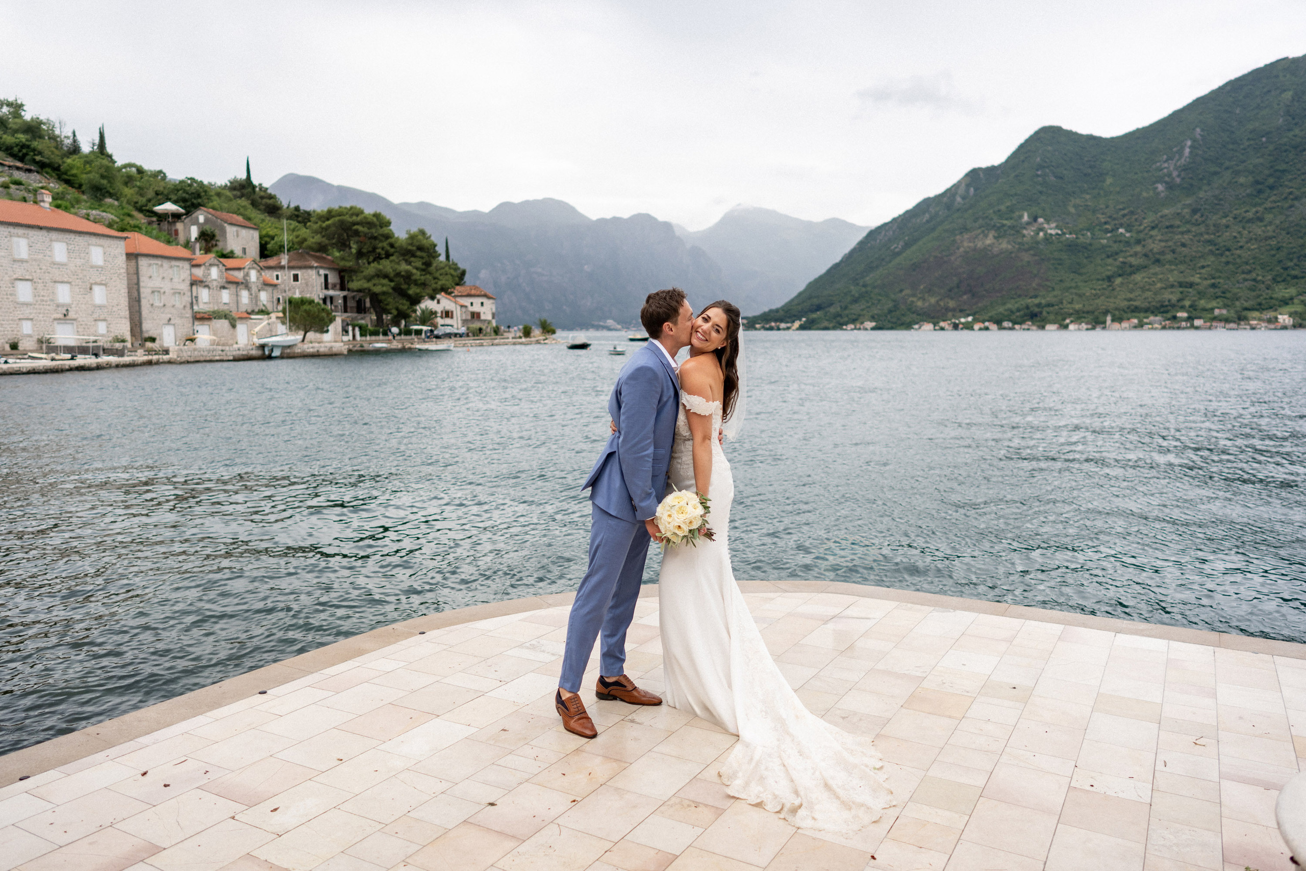 50 Tinten Regen - Bruiloft in Montenegro bij Bajova Kula