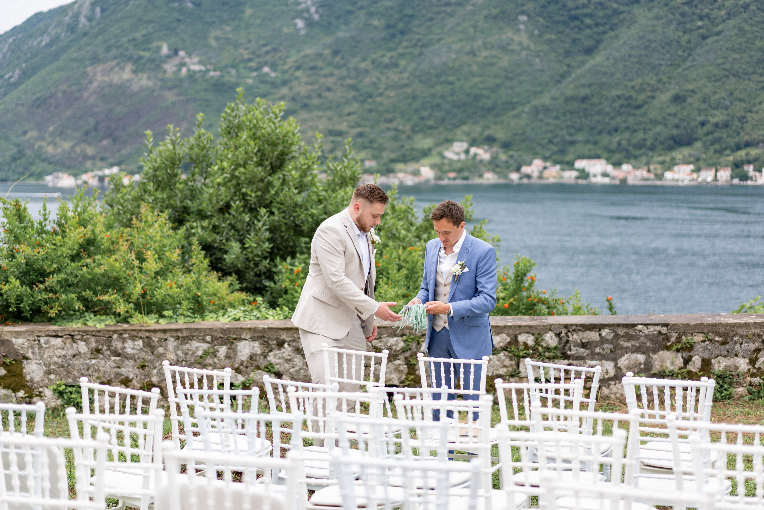 50 Tinten Regen - Bruiloft in Montenegro bij Bajova Kula