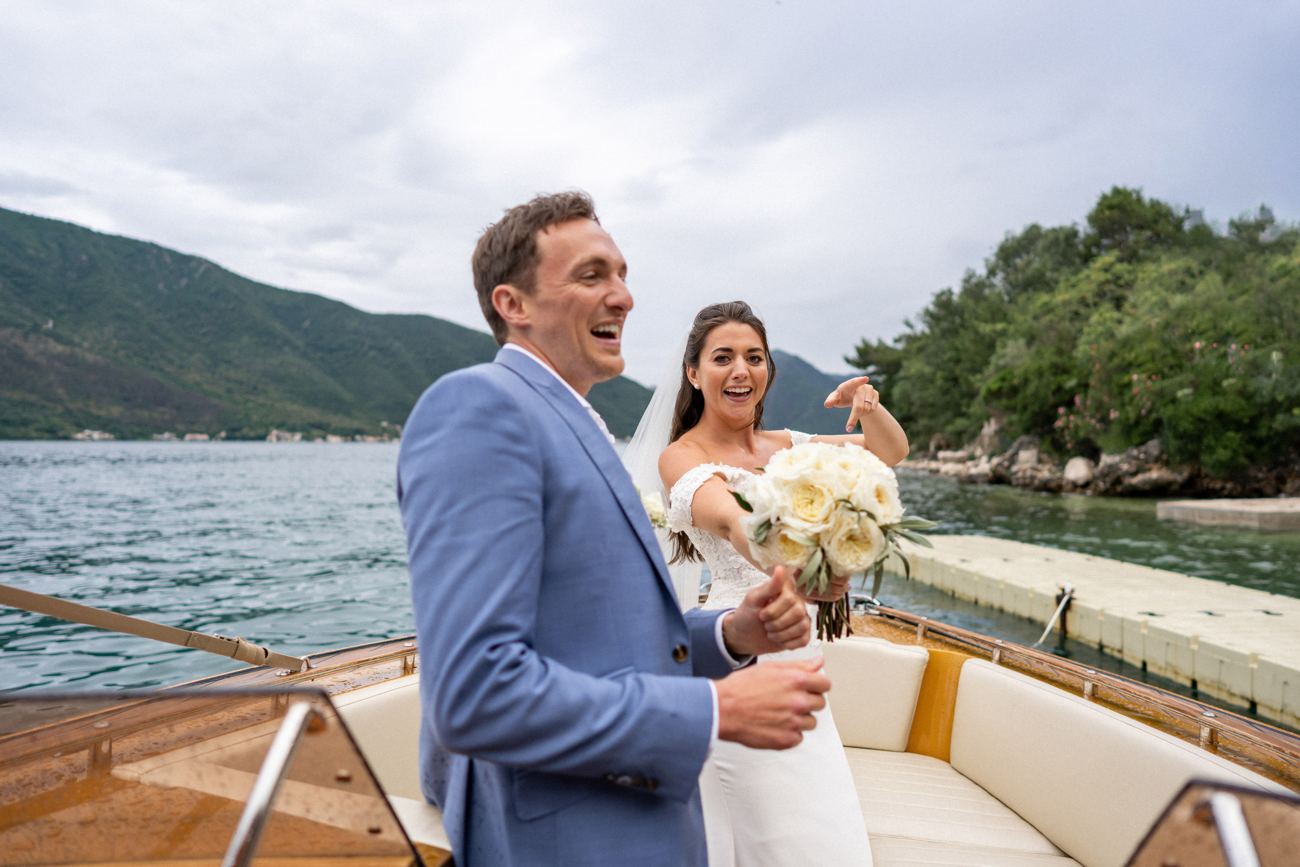 50 Tinten Regen - Bruiloft in Montenegro bij Bajova Kula