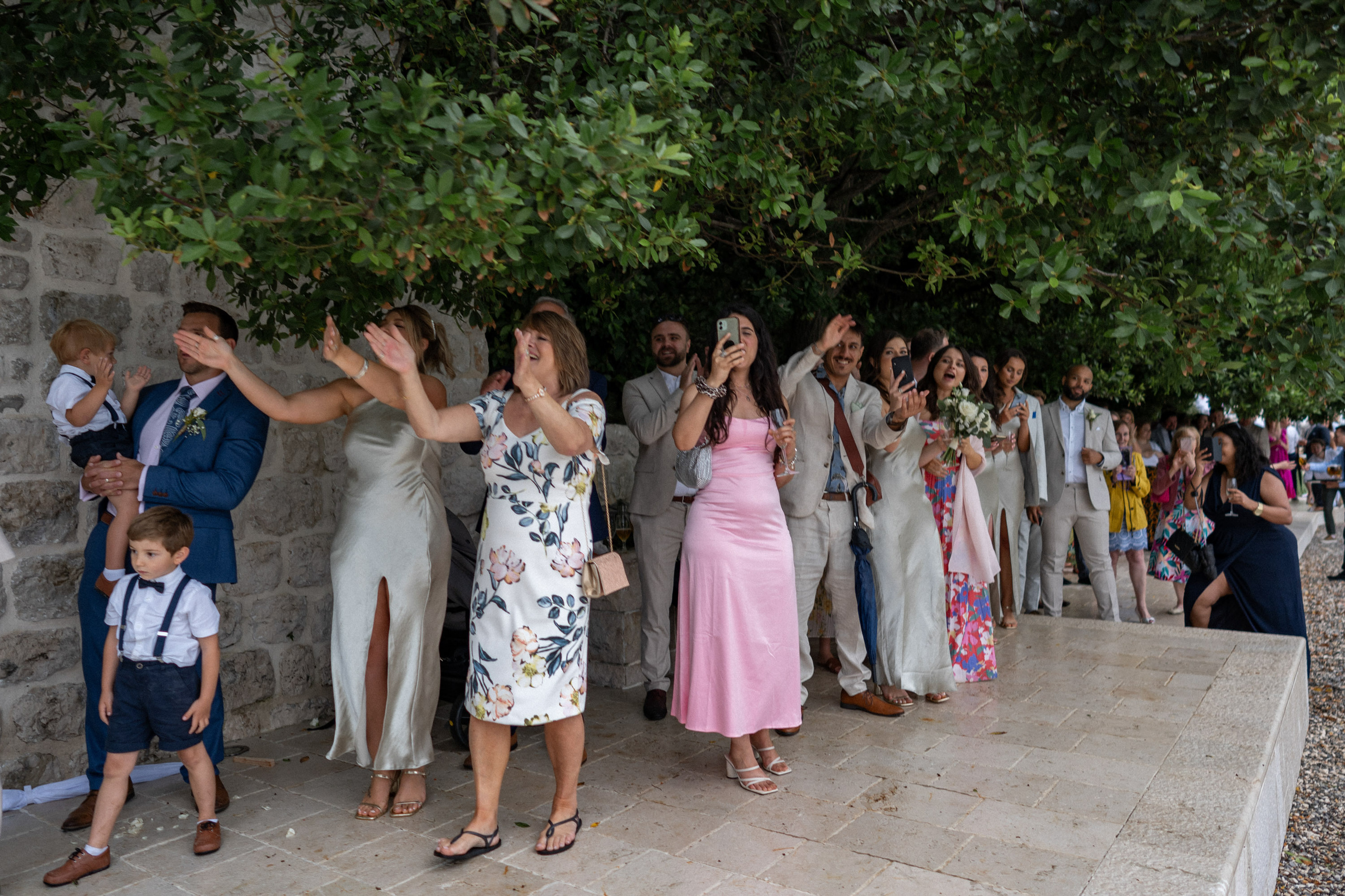 50 Tinten Regen - Bruiloft in Montenegro bij Bajova Kula