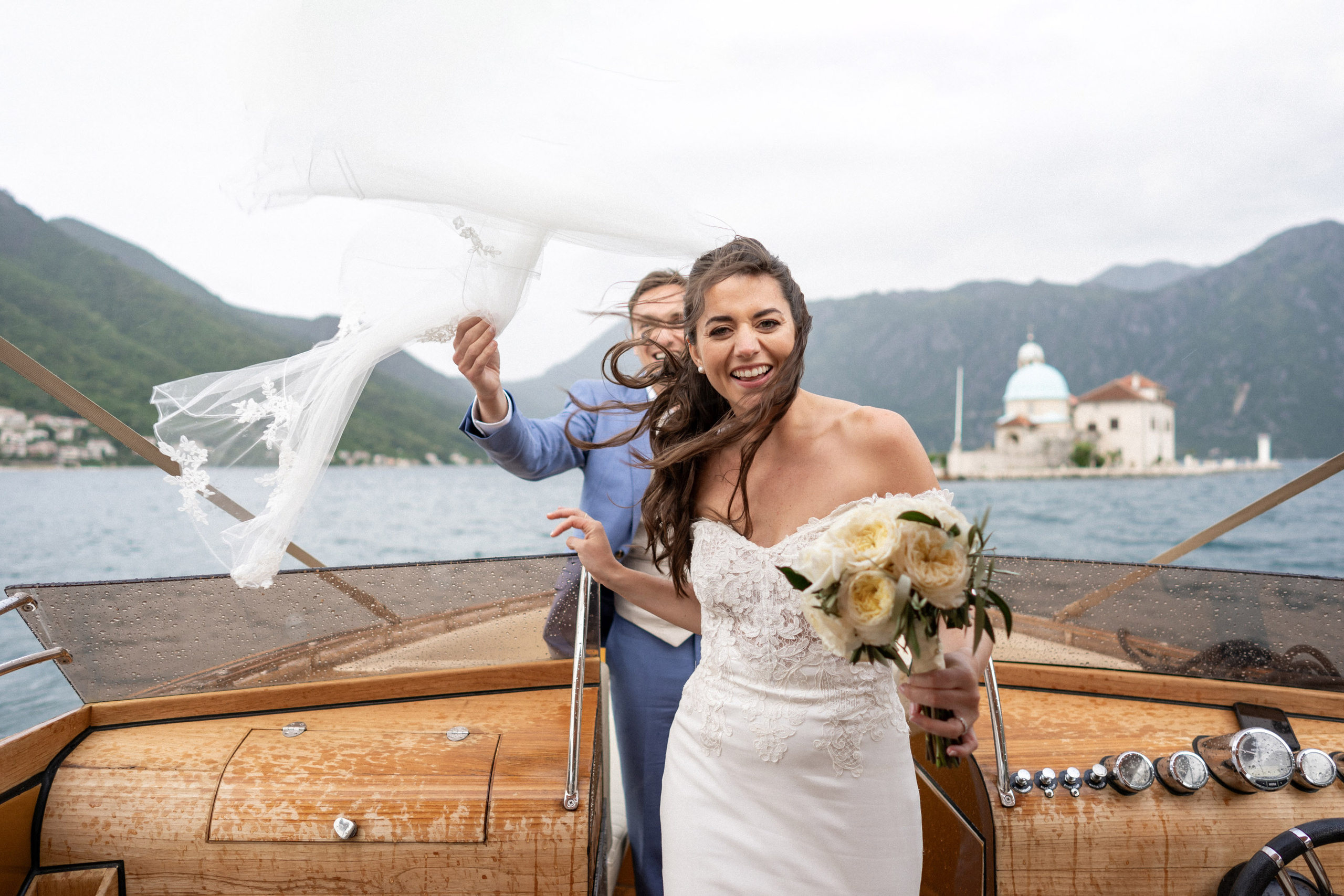 50 Tinten Regen - Bruiloft in Montenegro bij Bajova Kula
