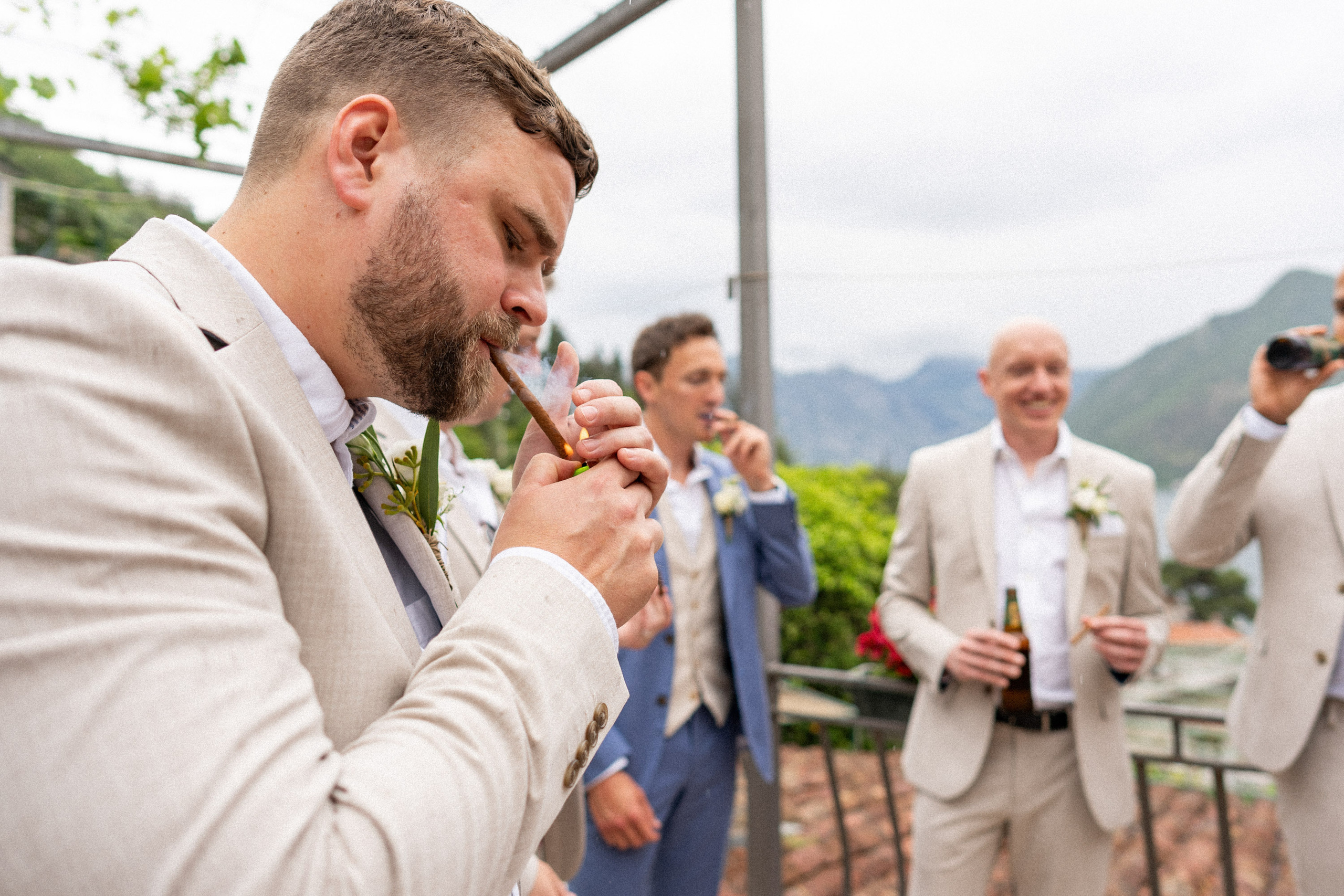 50 Tinten Regen - Bruiloft in Montenegro bij Bajova Kula