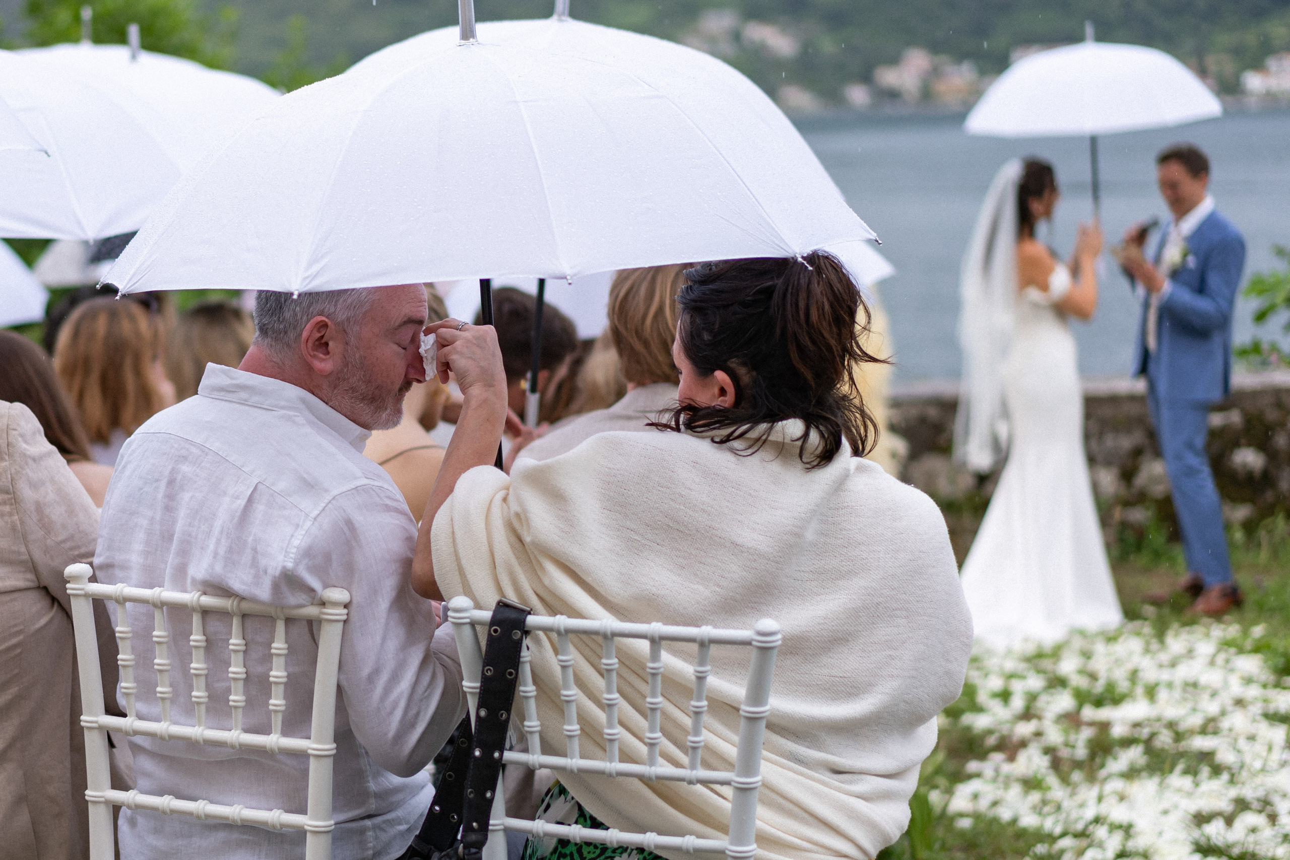 50 Tinten Regen - Bruiloft in Montenegro bij Bajova Kula