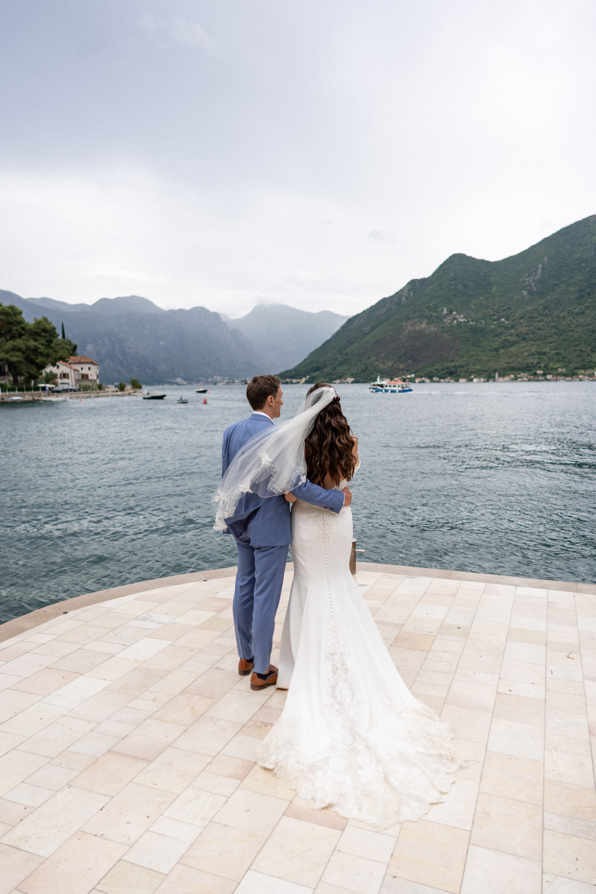50 Tinten Regen - Bruiloft in Montenegro bij Bajova Kula