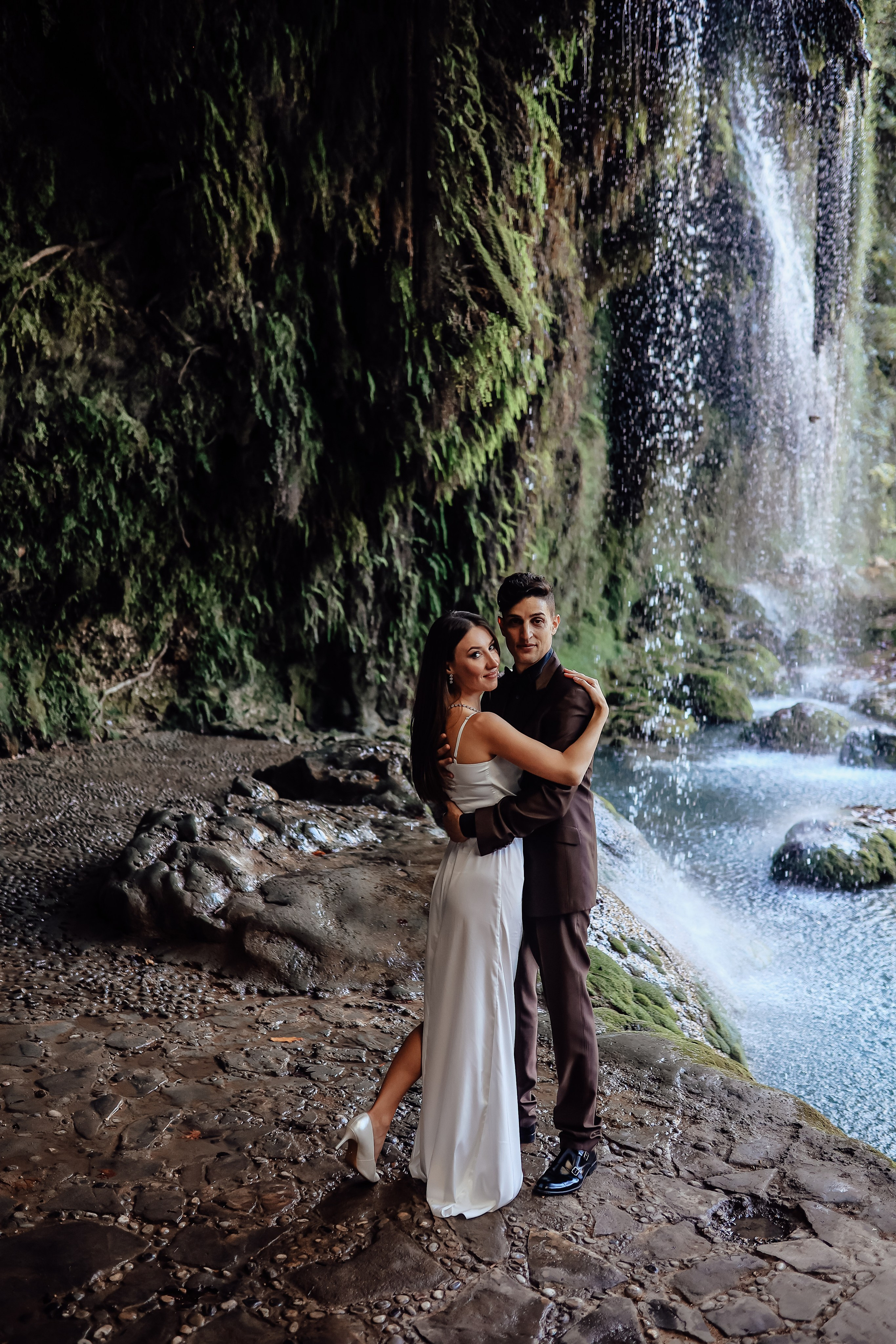 Photoshooting at Kurshunlu waterfall. Photographer in Turkey, Antalya, Kemer, Belek, Side, Kas, Fethiye