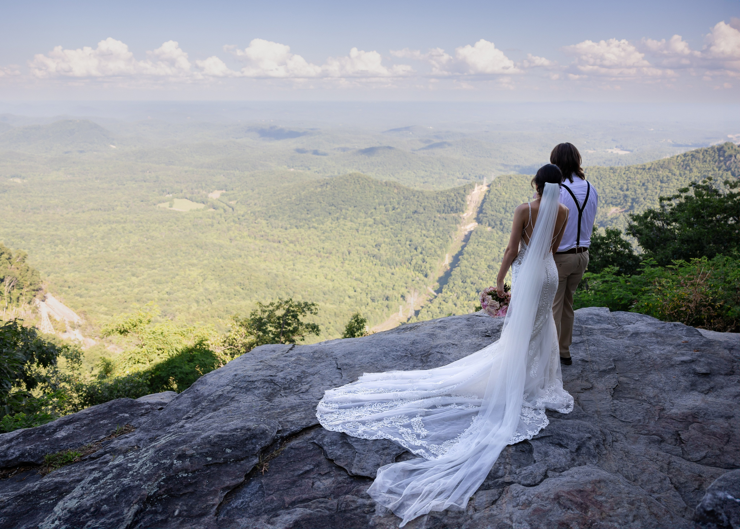 Jacob and Emma: A Wedding at Deerwoode Reserve, Brevard North Carolina. Wedding and portrait photography in Greenville SC