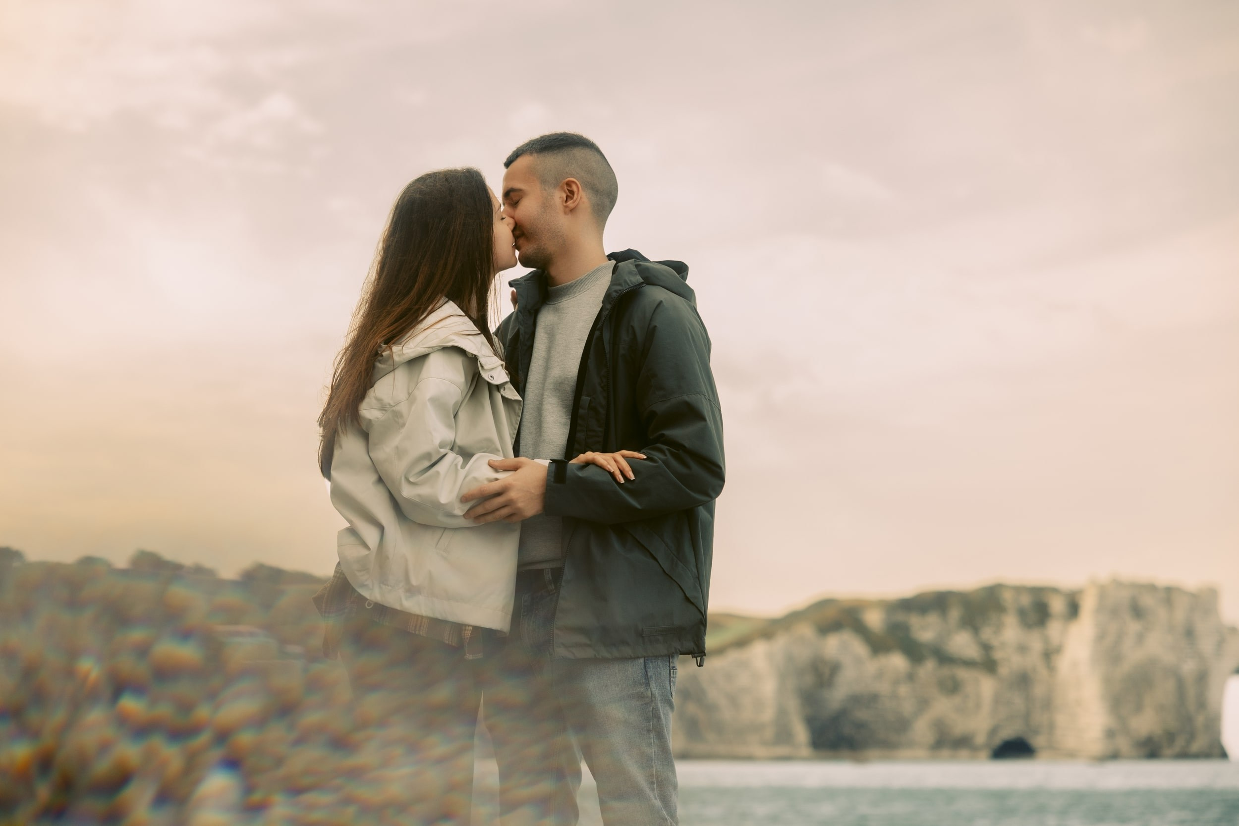Romantic Love Story Photoshoot in Étretat, France — Couple Photography by Natalia Olhova. Romantic & Soulful Photography by Natalia Olhova in Rotterdam