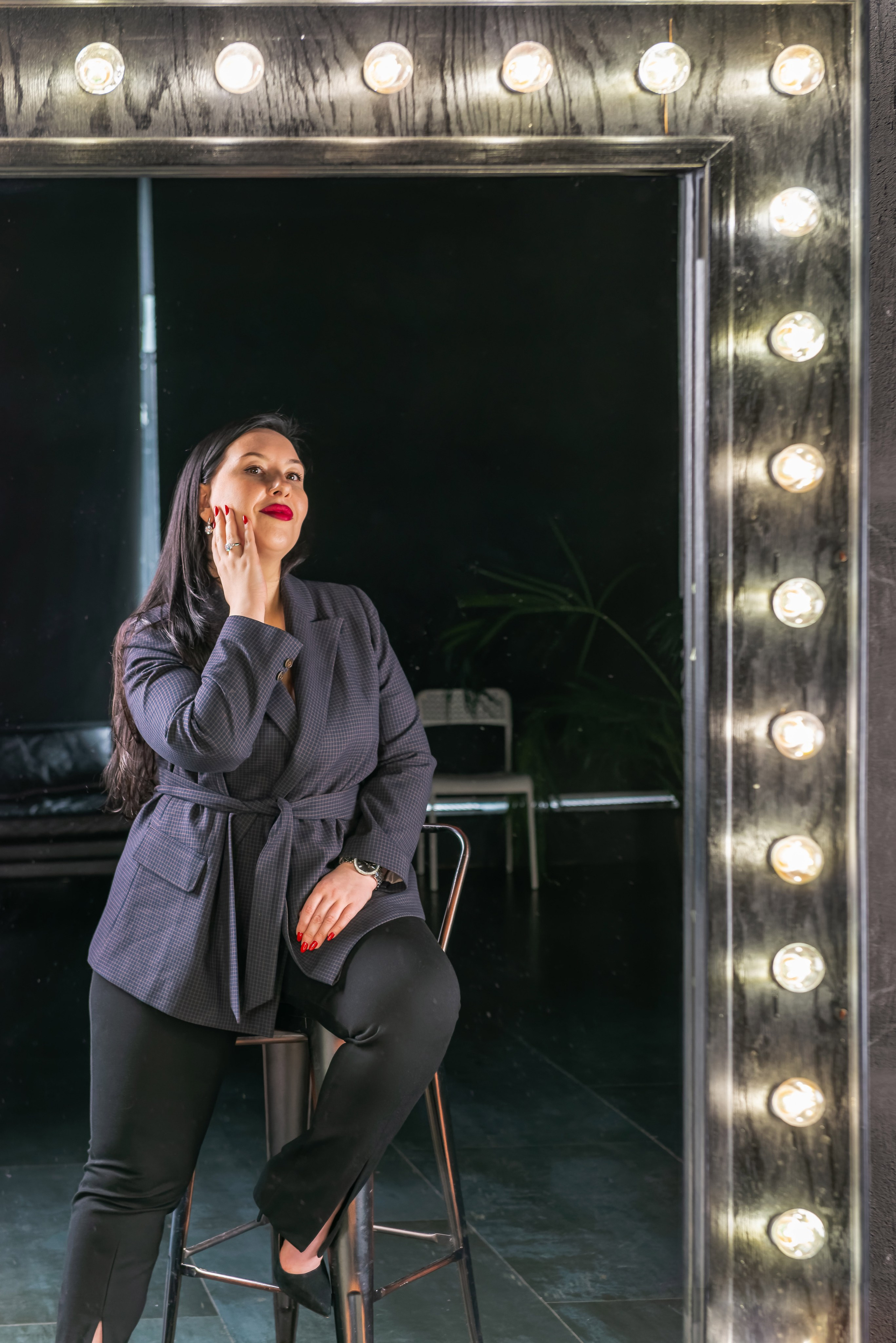 Individual women’s photo session in studio. FOTÓGRAFO MÉXICO QUINTANA ROO