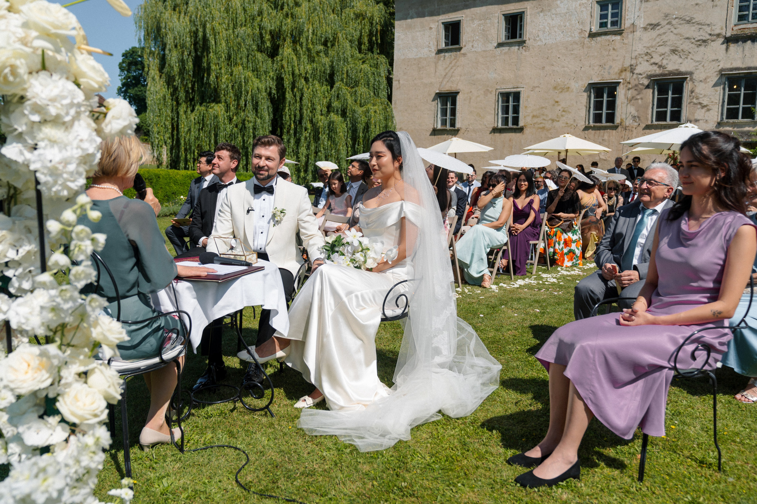 Susan & George · Wedding at Schloss Walpersdorf. Raw Studio: Capturing Elegant weddings accross Europe