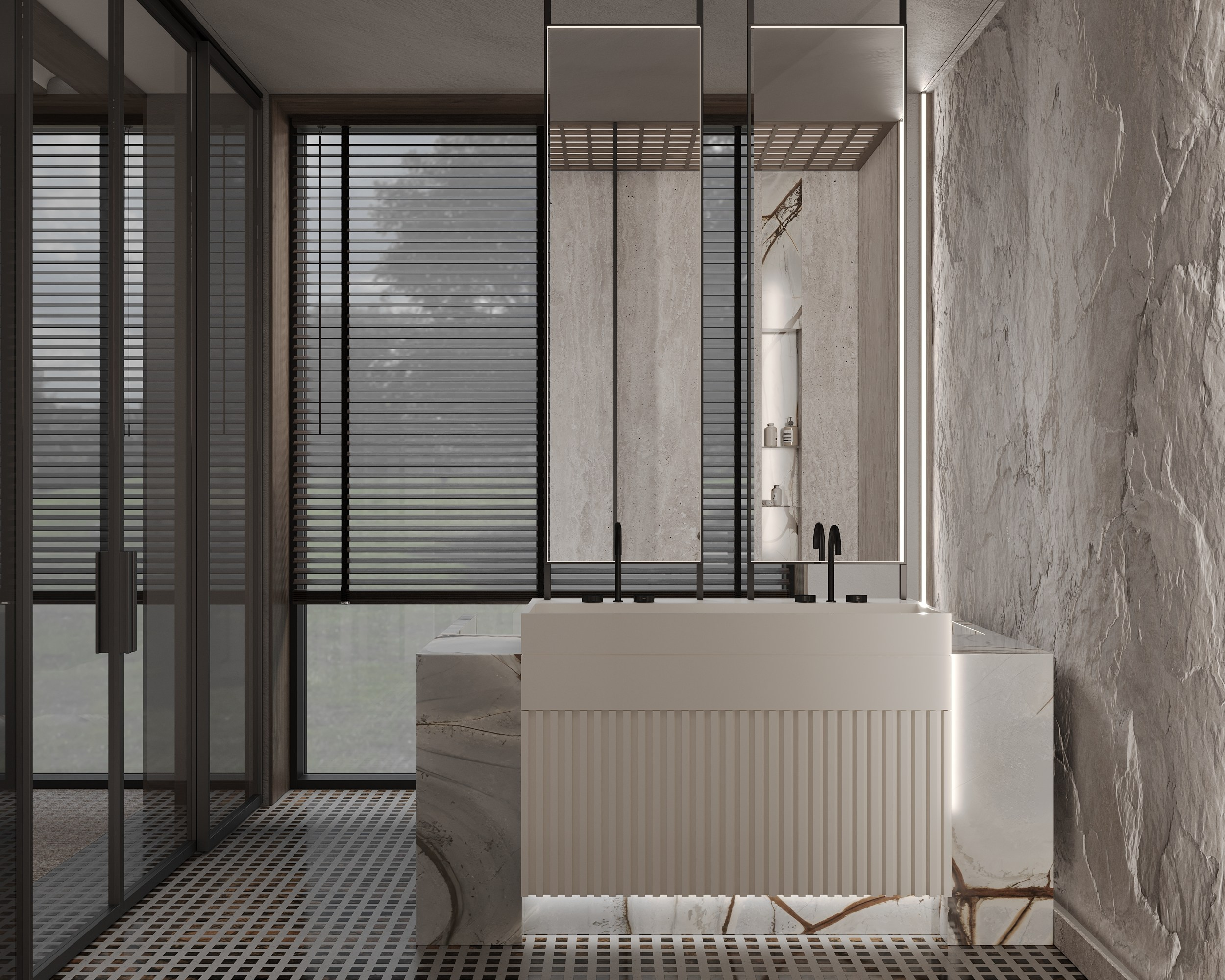 Wooden Oasis Pt.2. Simple Archs — high quality visualizations for your interior projects