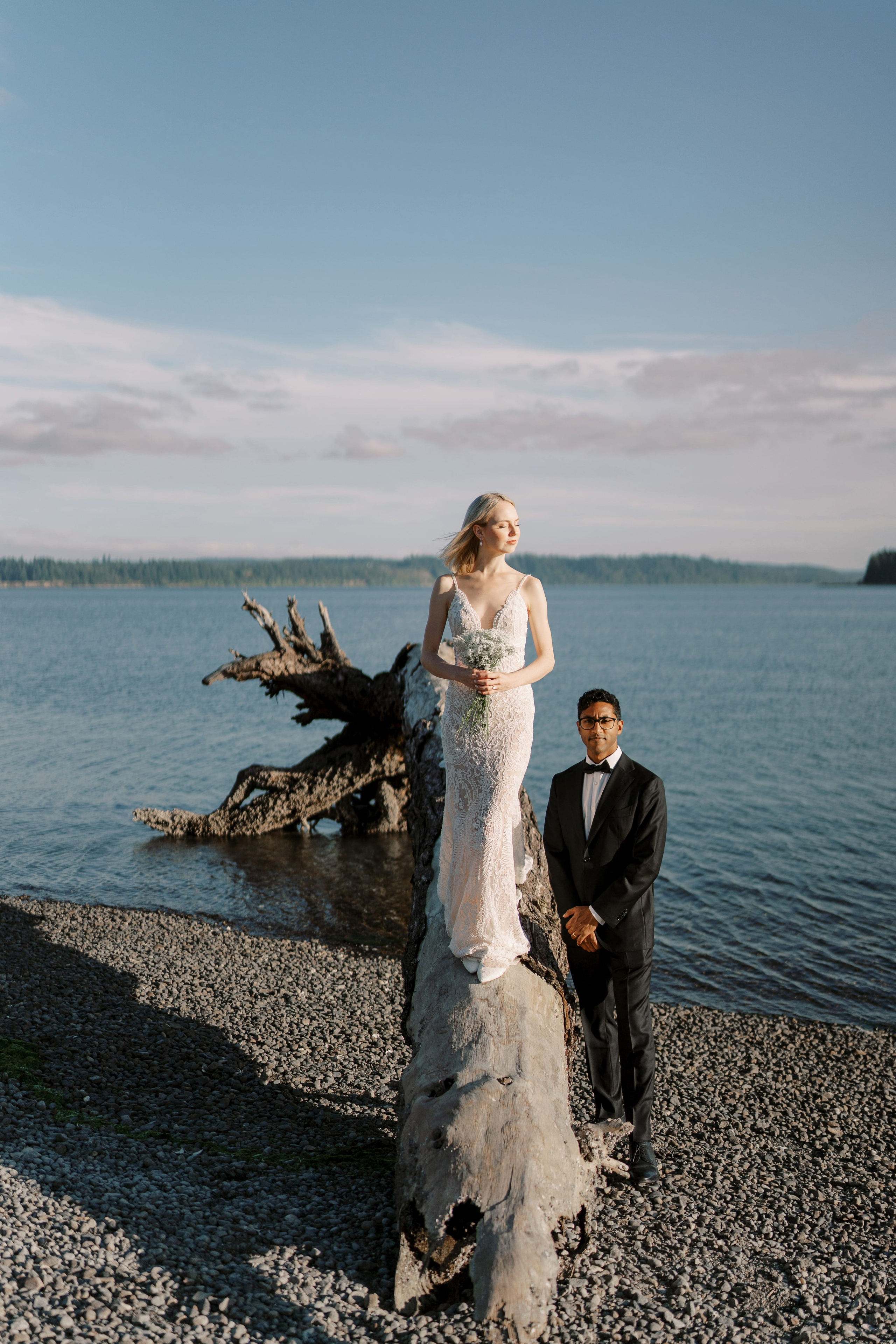 Rachel & Ryan Wedding photoshoot. August 2024. Anderson Island, WA Day 1. EVAN ARISTOV WEDDING PHOTOGRAPHY — Seattle Wedding Photographer