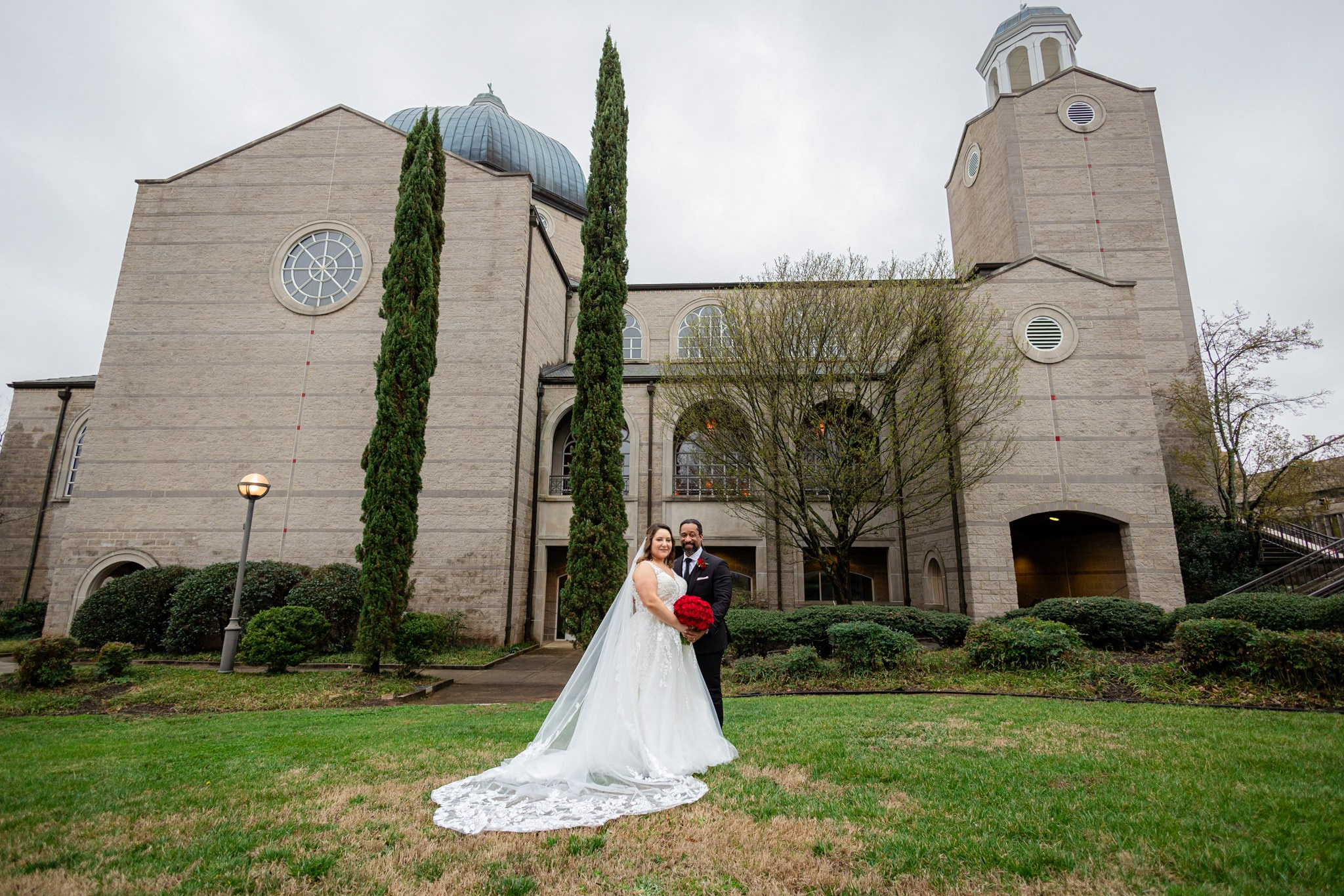 St George Greek Orthodox Church Wedding. Wedding and portrait photography in Greenville SC